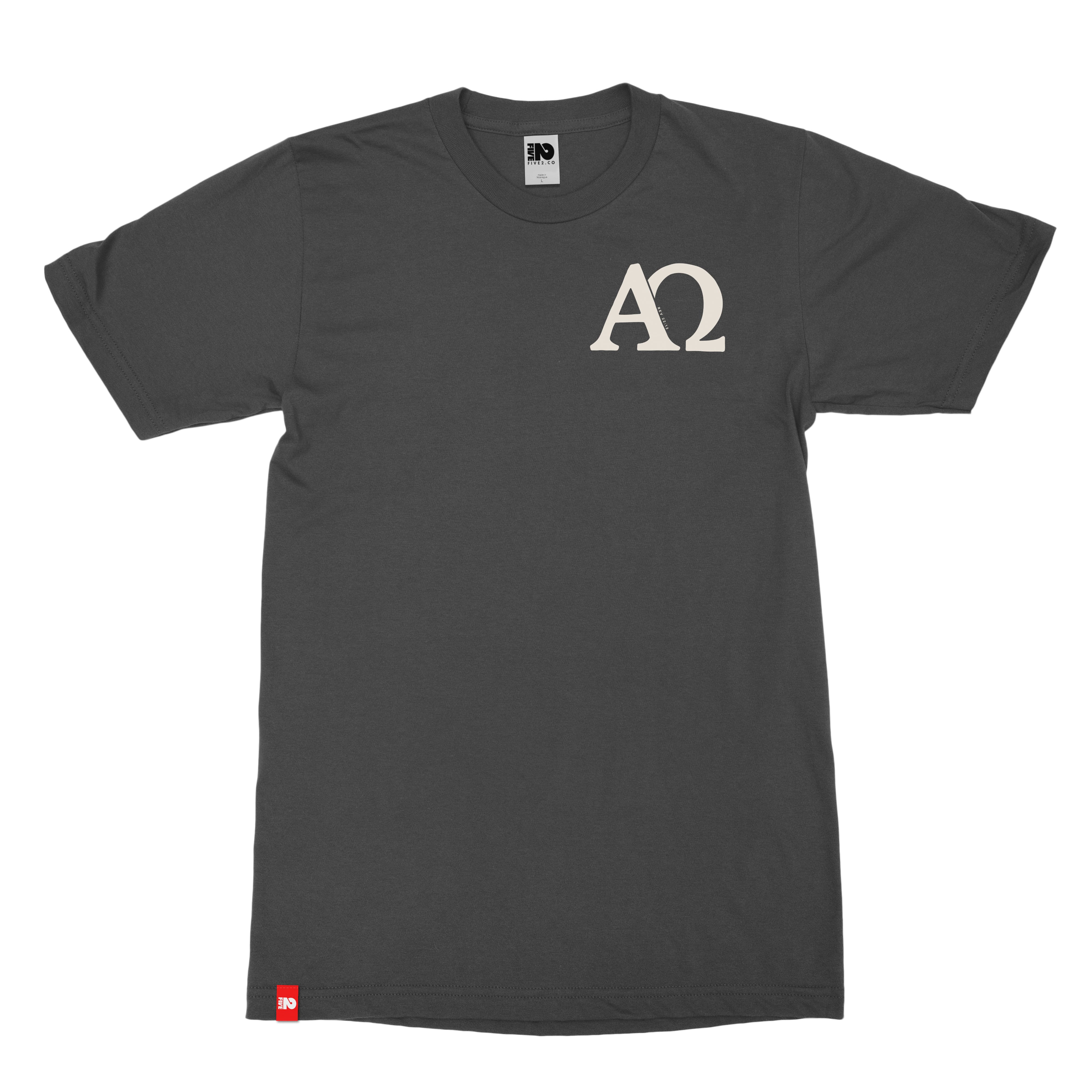 Alpha and Omega Tee - Christian Apparel by FIVE2