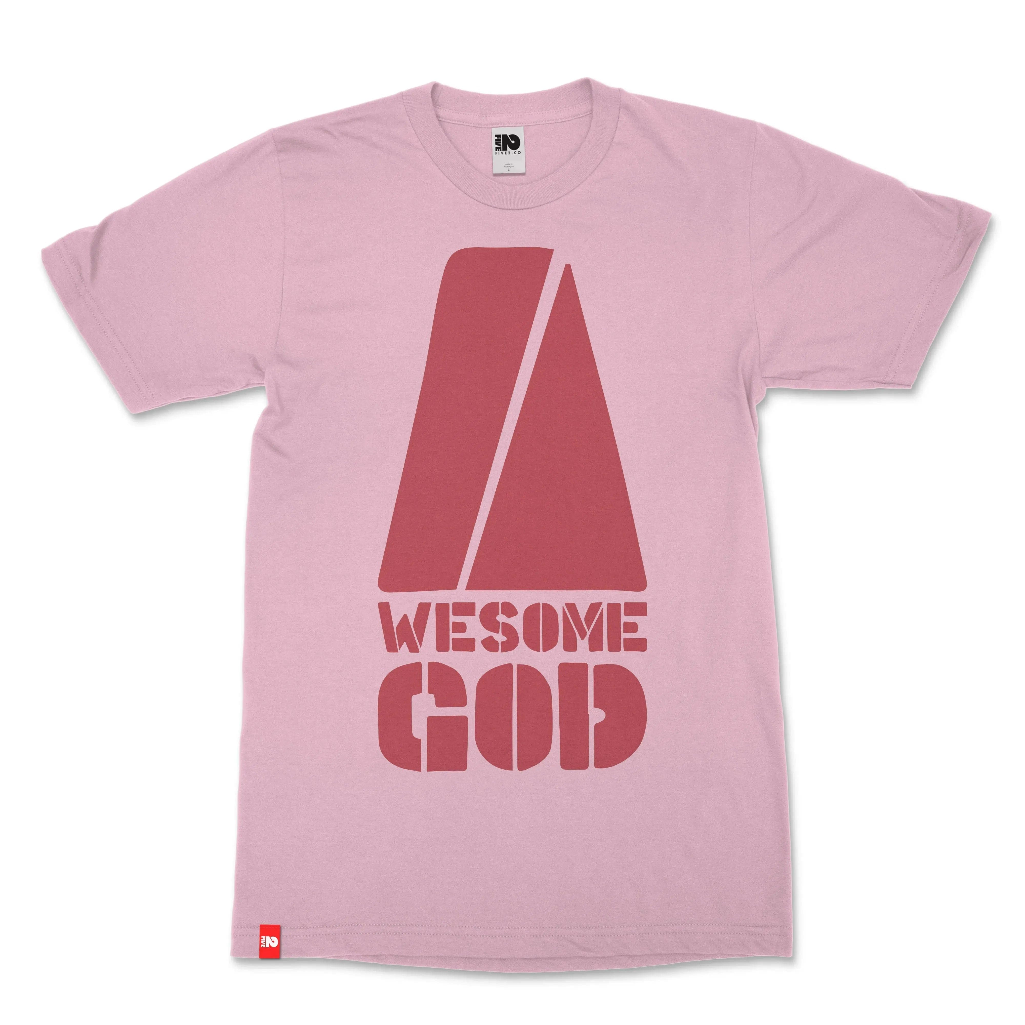 Awesome God Christian T-shirt - Christian Apparel by FIVE2