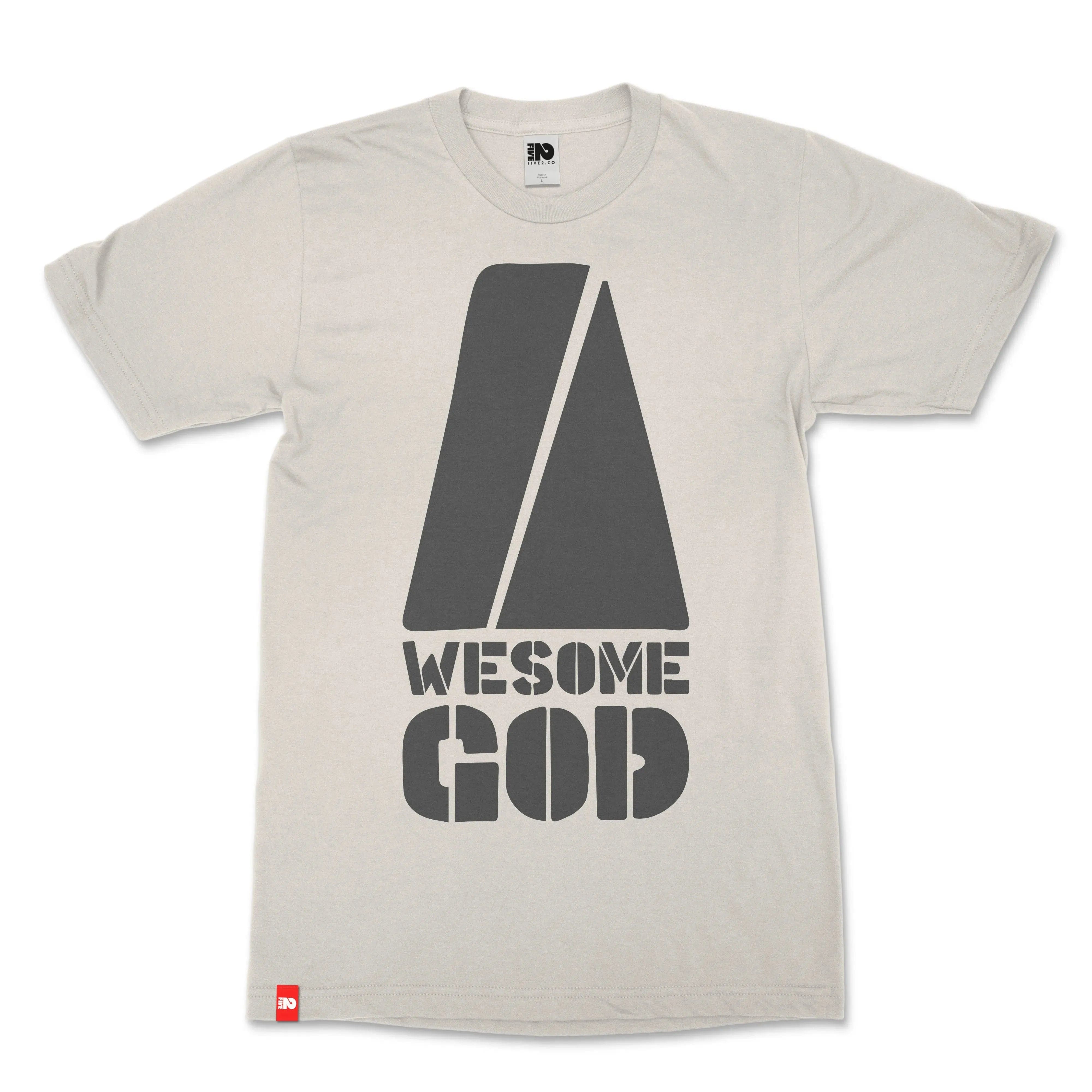 Awesome God Christian T-shirt - Christian Apparel by FIVE2