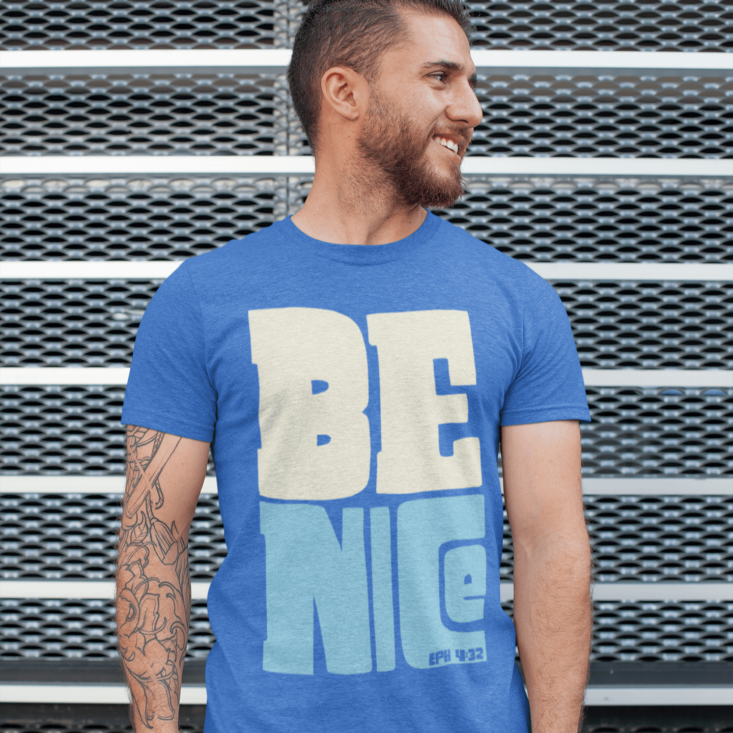 Be Nice Christian T-Shirt - Christian Apparel by FIVE2