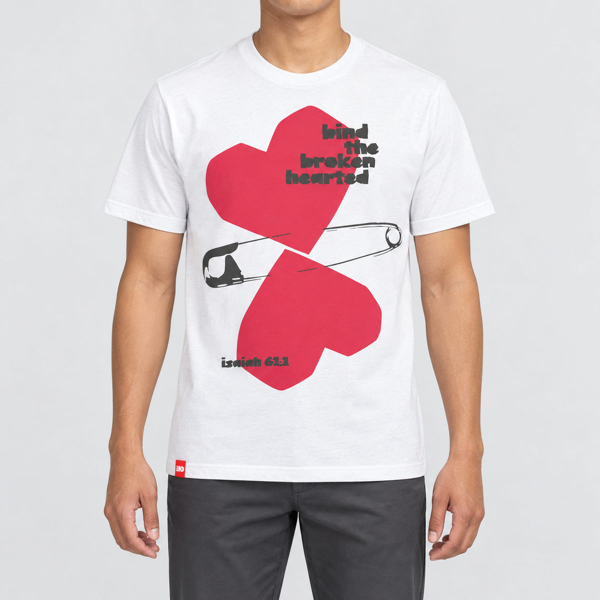 Bind the Broken Heart Tee - Christian Apparel by FIVE2