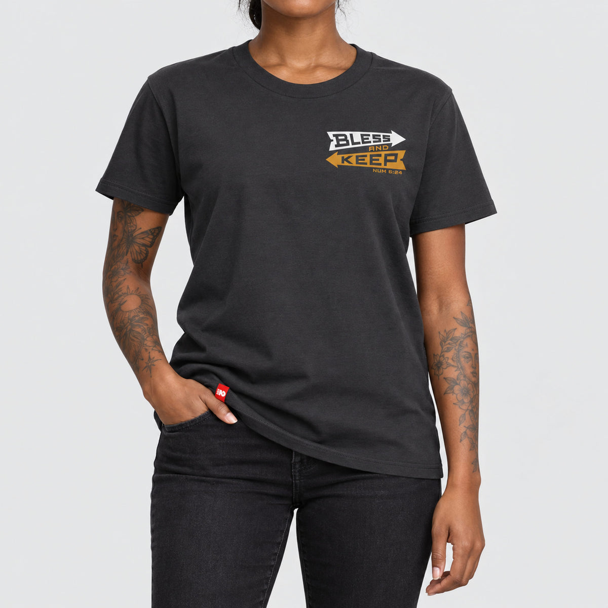 Bless & Keep Tee - Christian Apparel by FIVE2