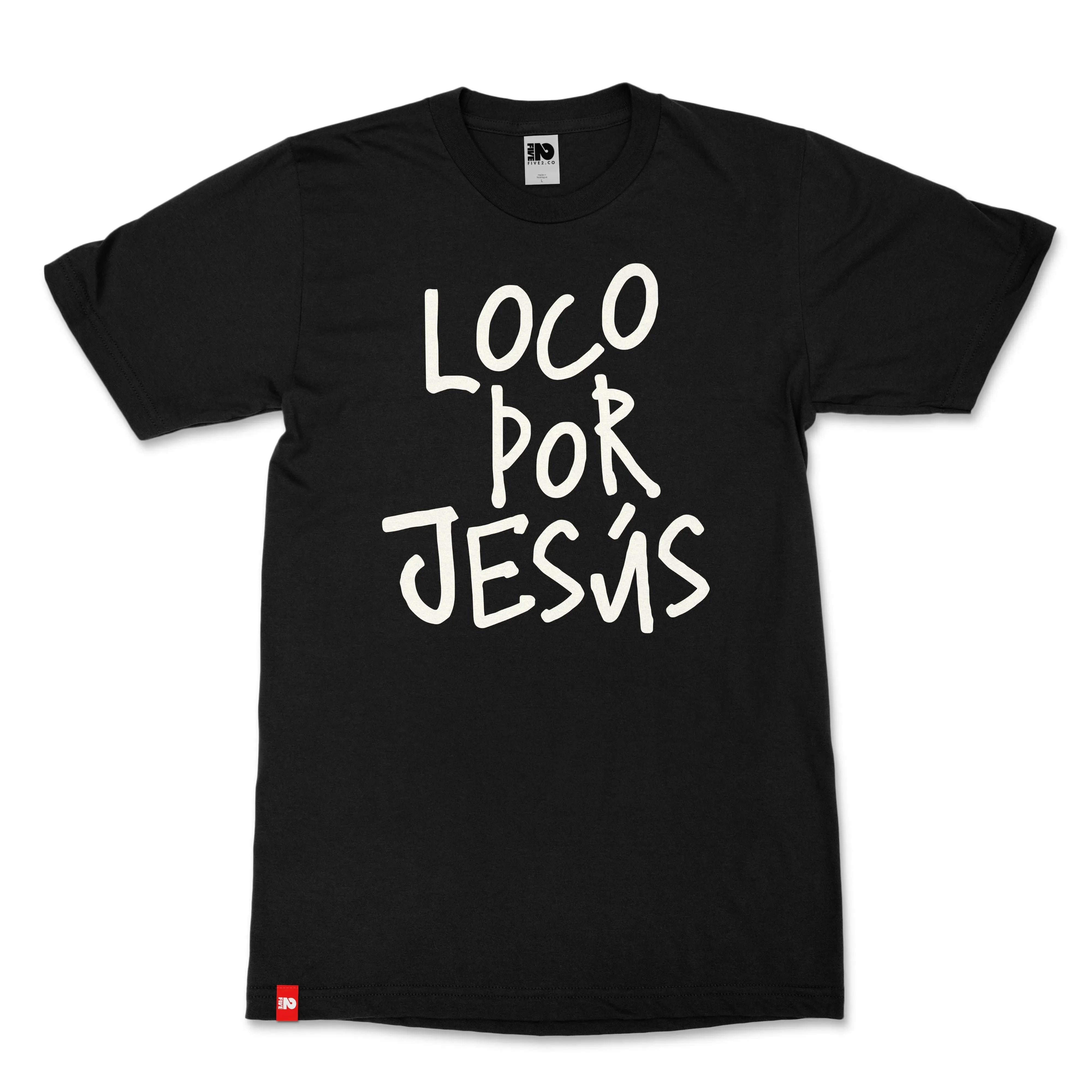 Crazy For Jesus Christian T-shirt | FIVE2 | Christian Apparel & Streetwear