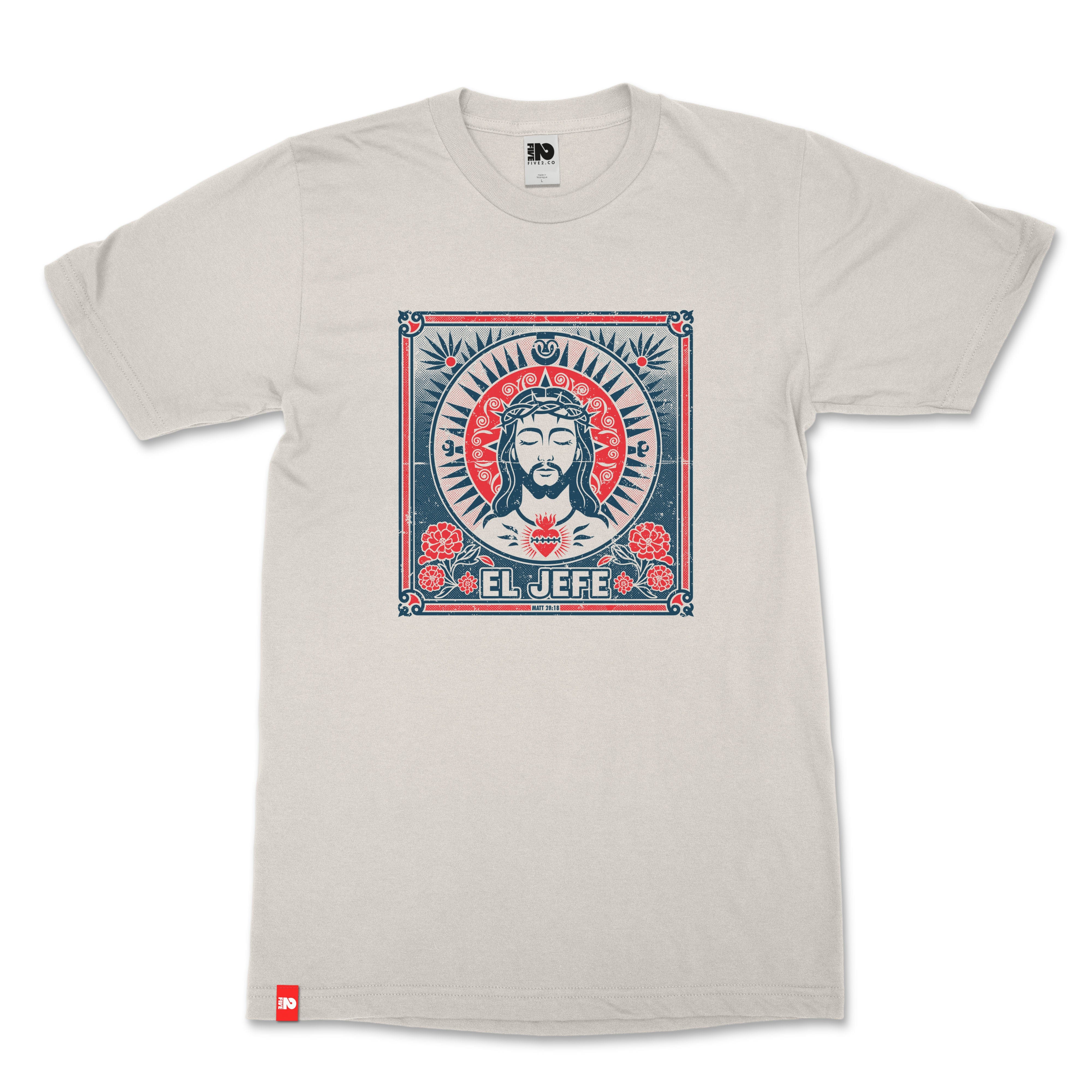 El Jefe Christian T-Shirt - Christian Apparel by FIVE2