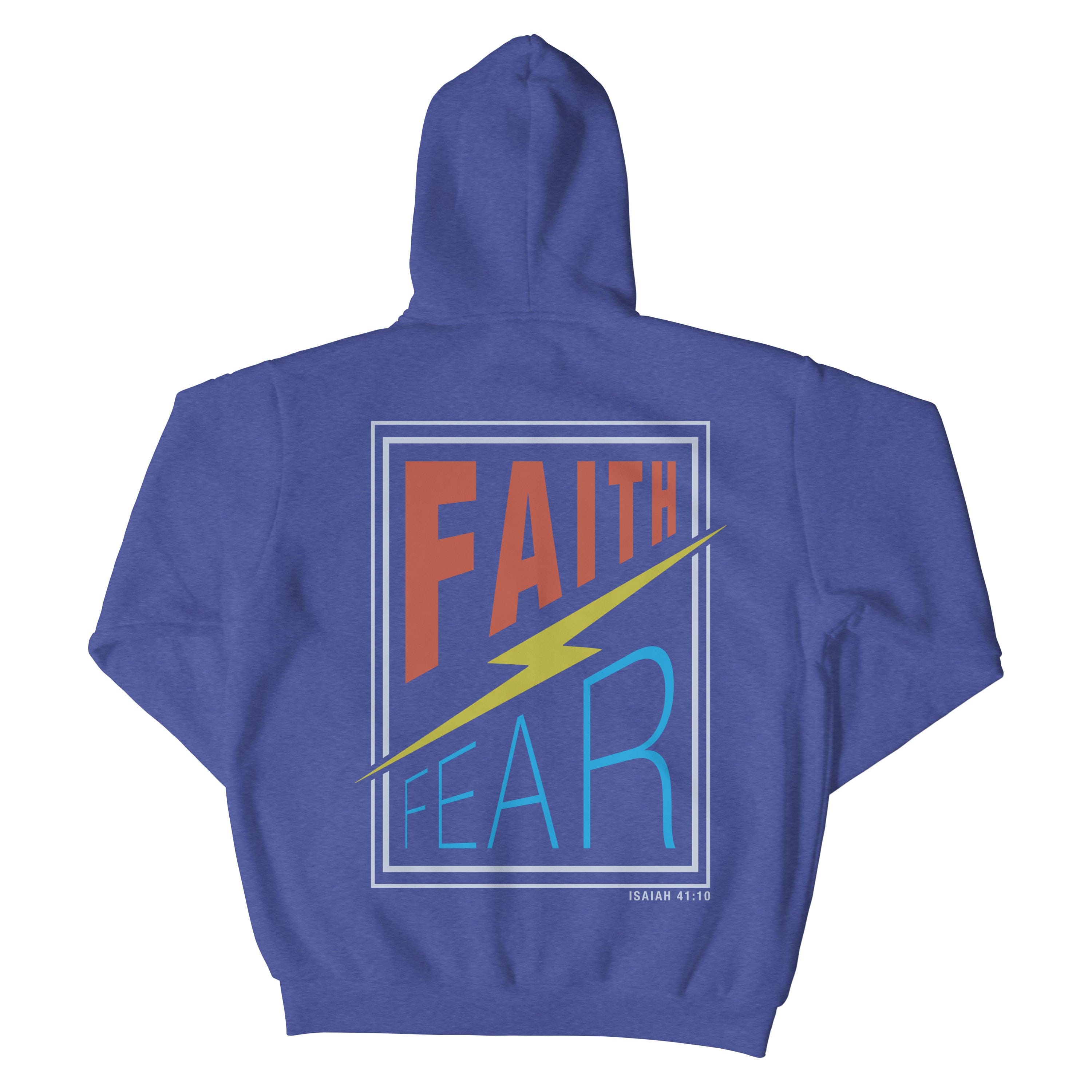 Faith Over Fear Christian Hoodie - Christian Apparel by FIVE2