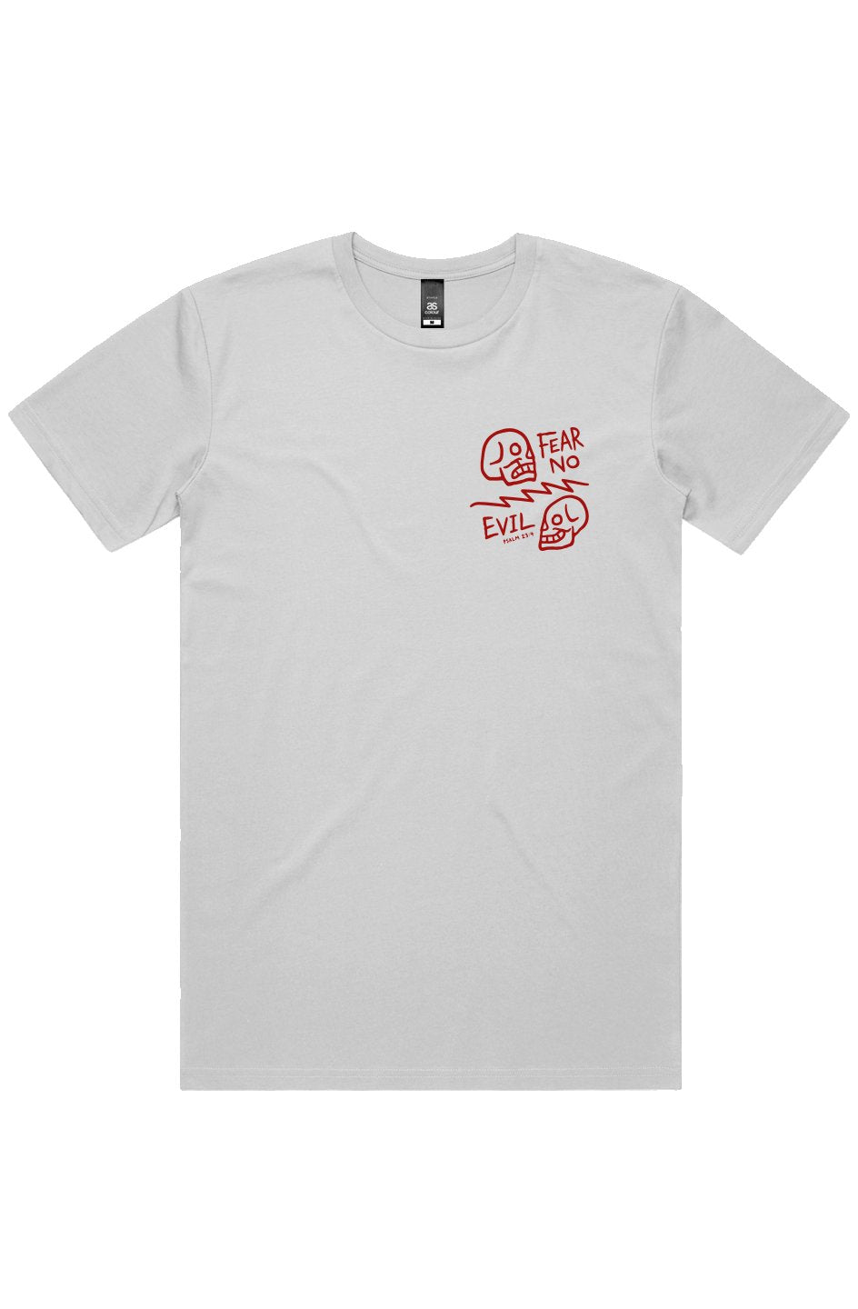 Fear No Evil Christian T-shirt - Christian Apparel by FIVE2