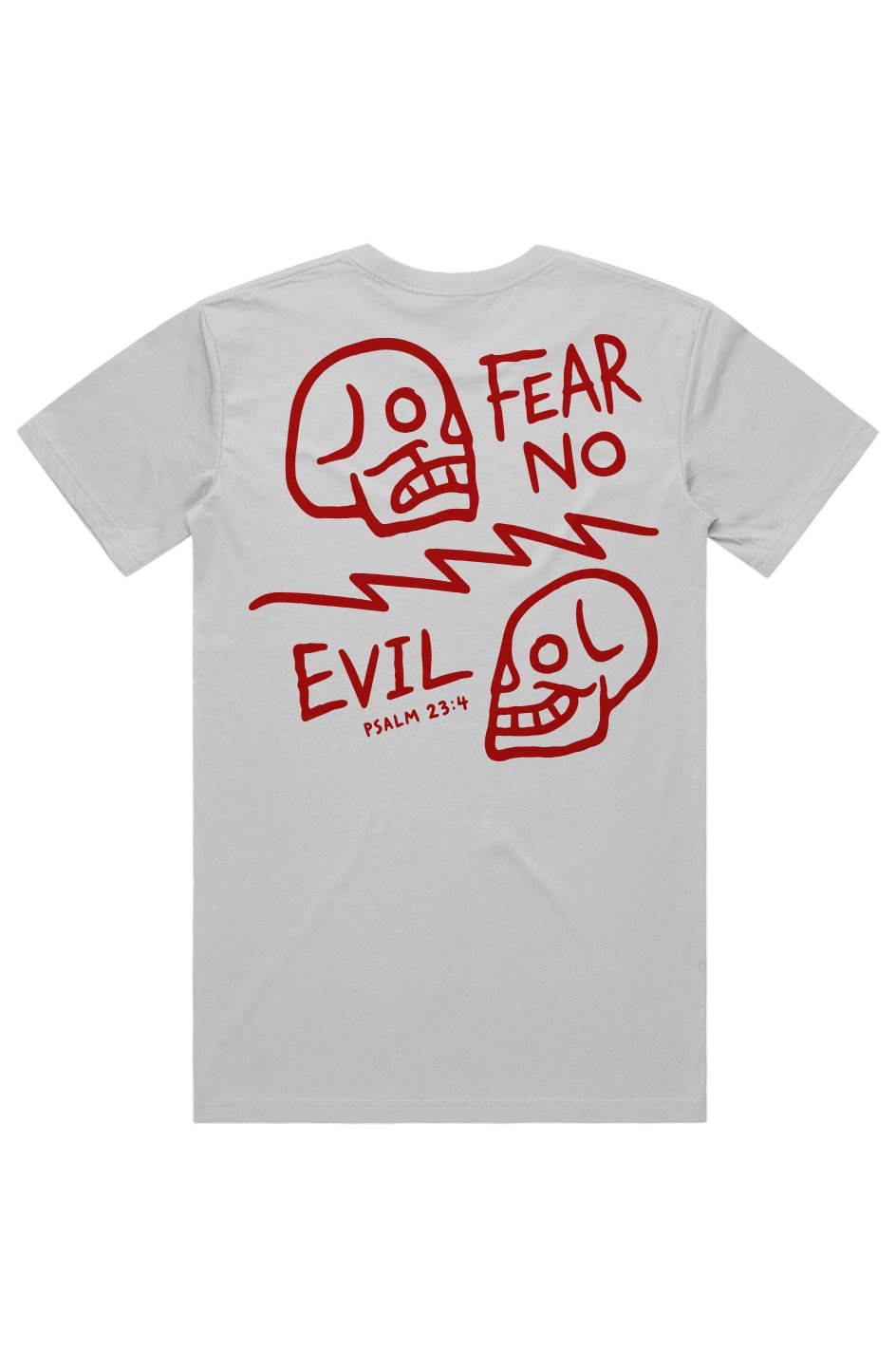 Fear No Evil Christian T-shirt - Christian Apparel by FIVE2