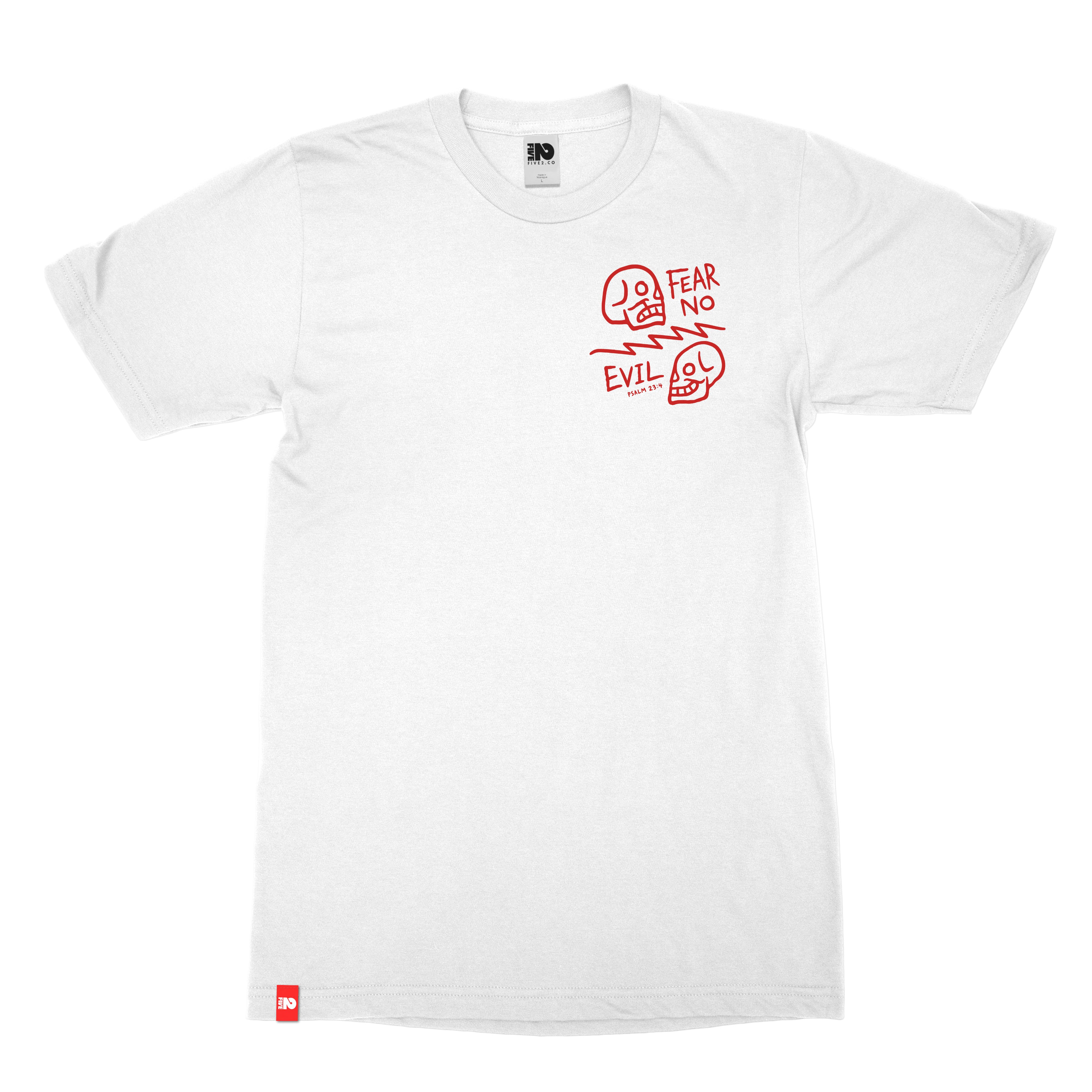 Fear No Evil Tee - Christian Apparel by FIVE2