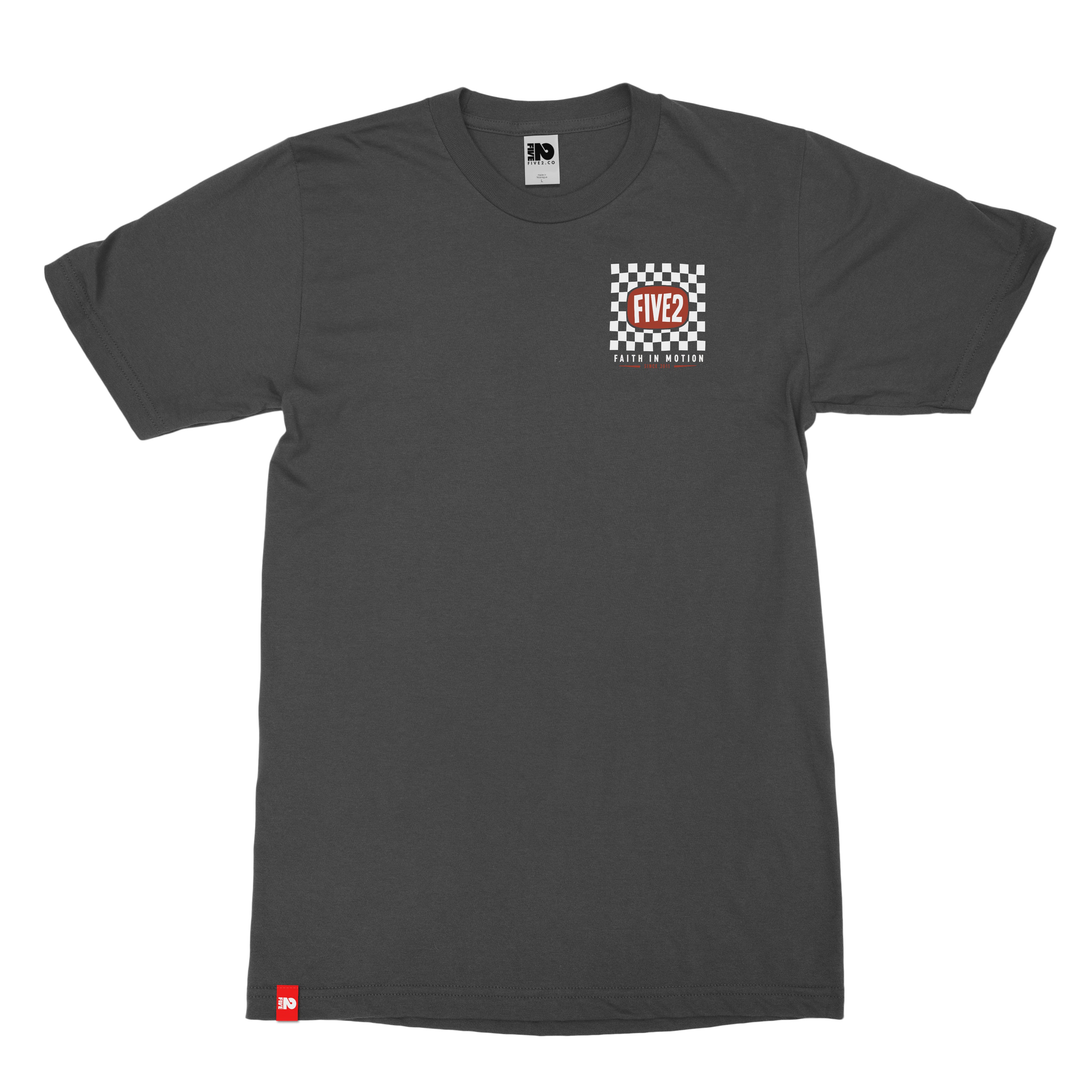FIVE2 Checkerboard Tee - Christian Apparel by FIVE2