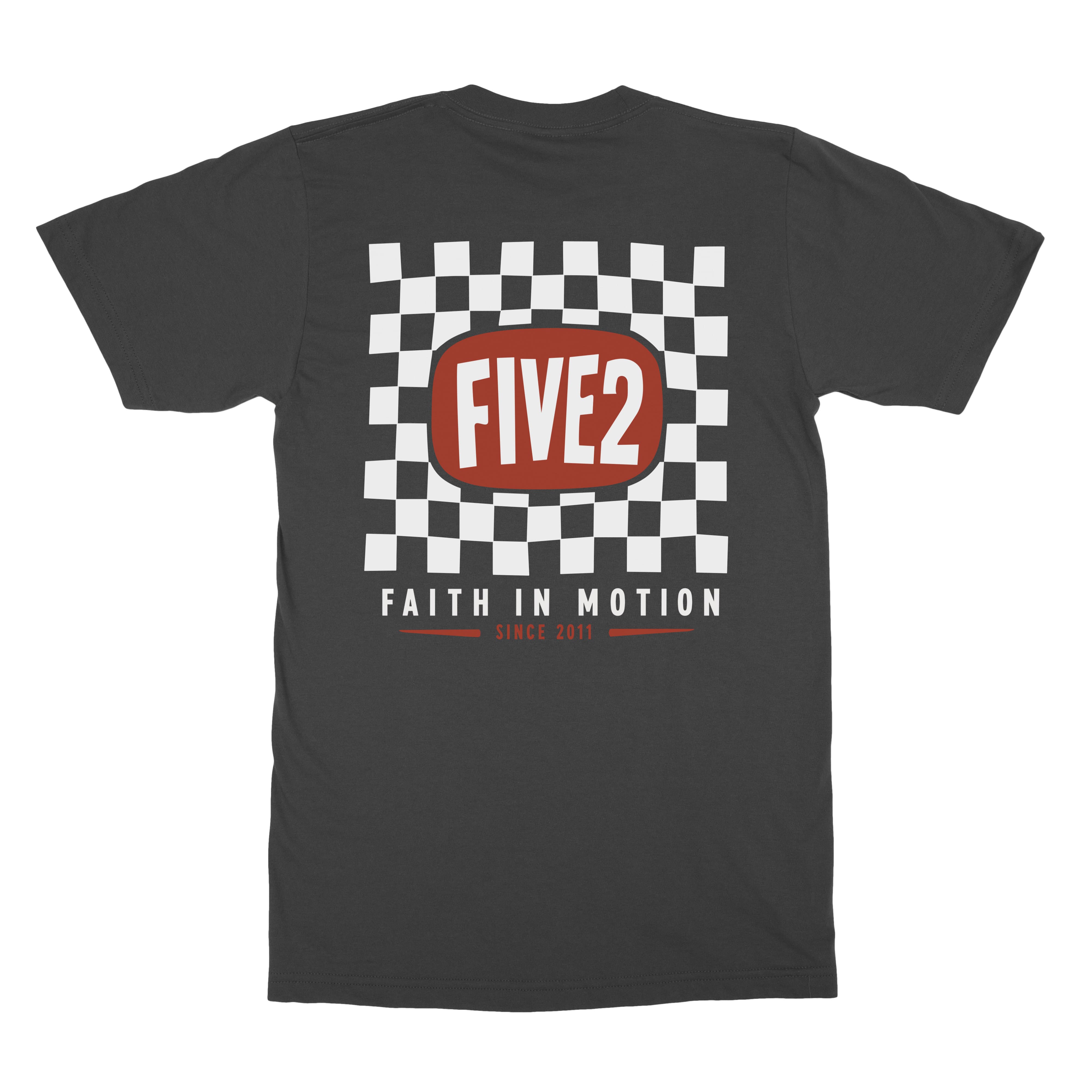 FIVE2 Checkerboard Tee - Christian Apparel by FIVE2