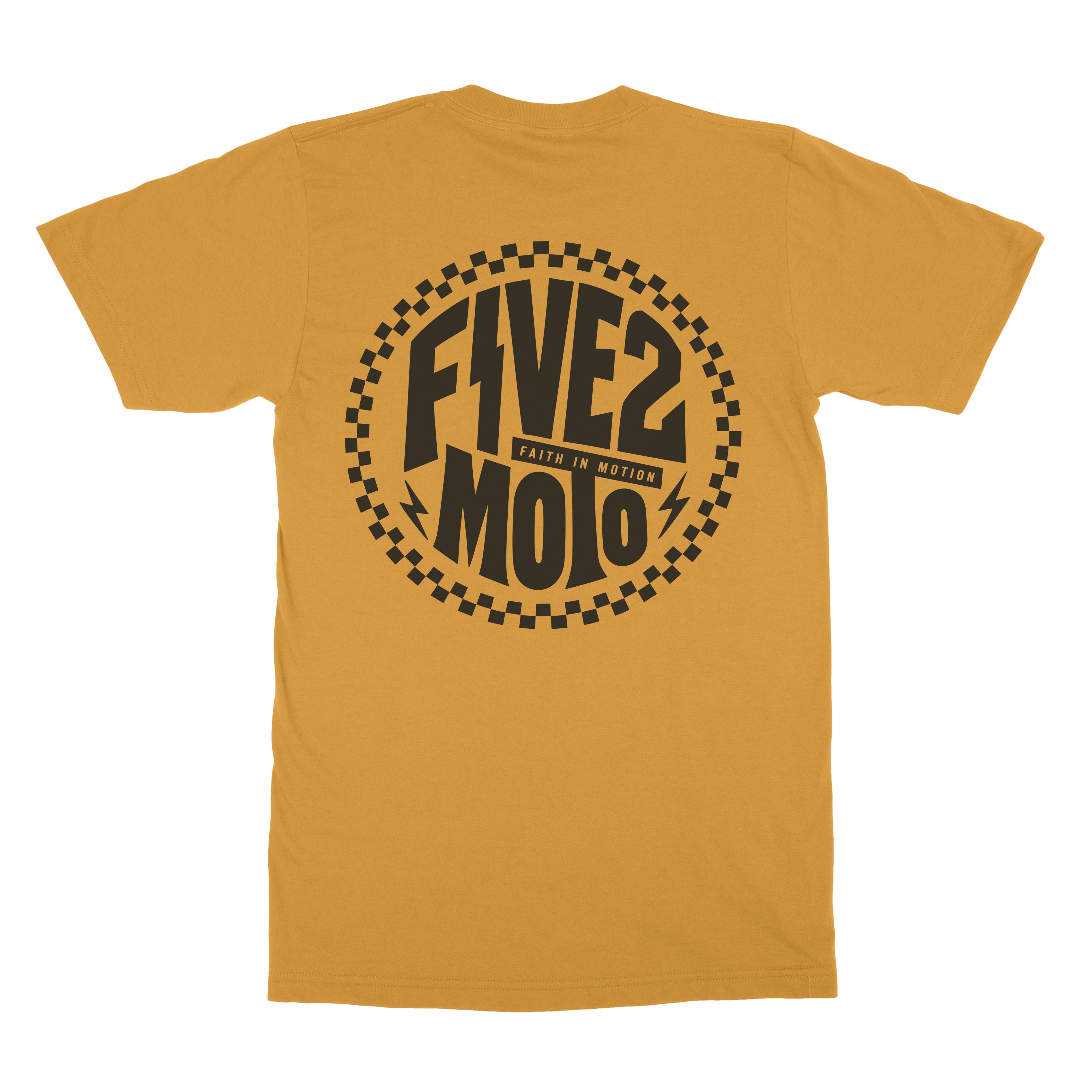 FIVE2 Circle Checker Flag Tee - Christian Apparel by FIVE2