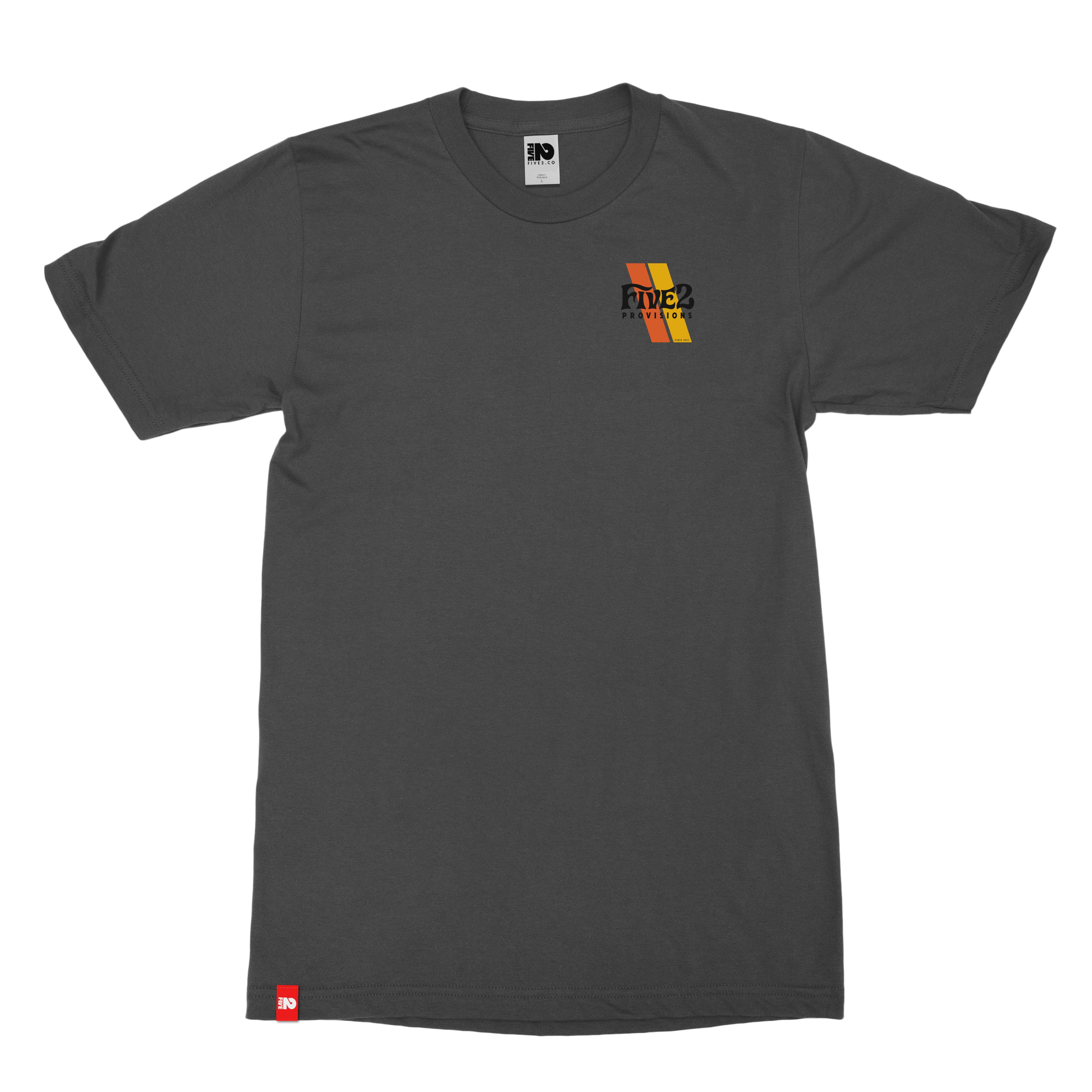 FIVE2 Diagonal Race Stripes Tee - Christian Apparel by FIVE2