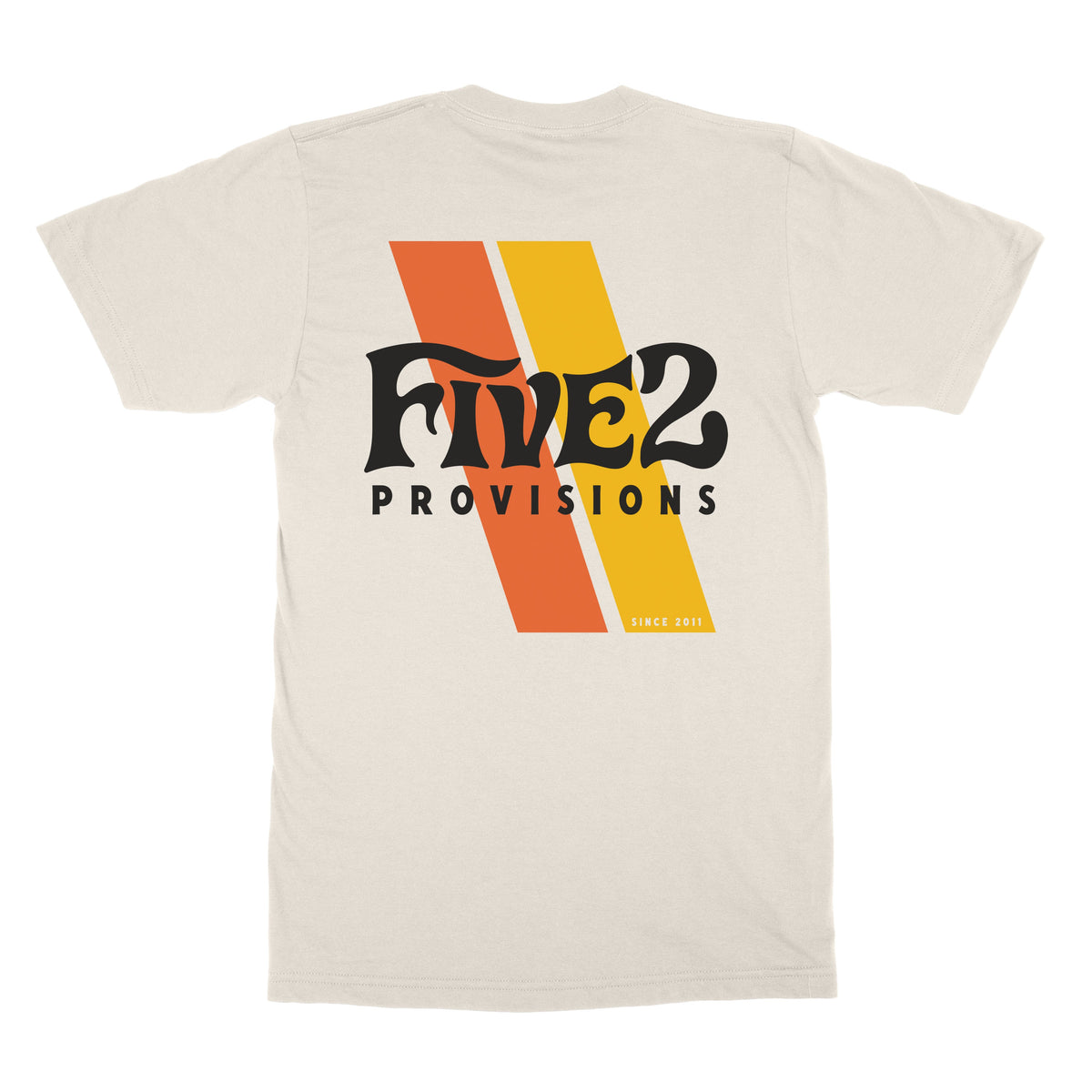 FIVE2 Diagonal Race Stripes Tee - Christian Apparel by FIVE2