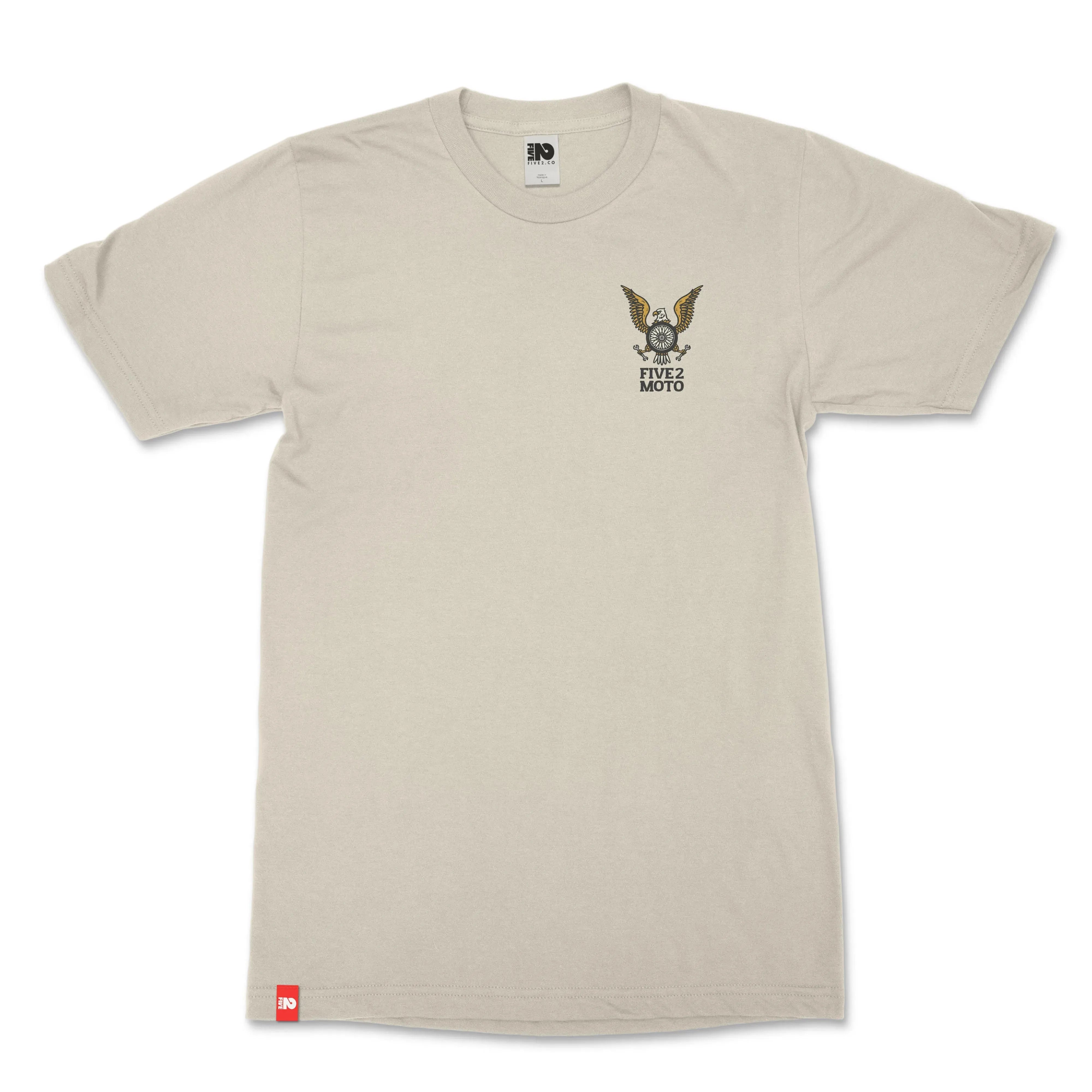 FIVE2 Moto Eagle Christian T-shirt - Christian Apparel by FIVE2