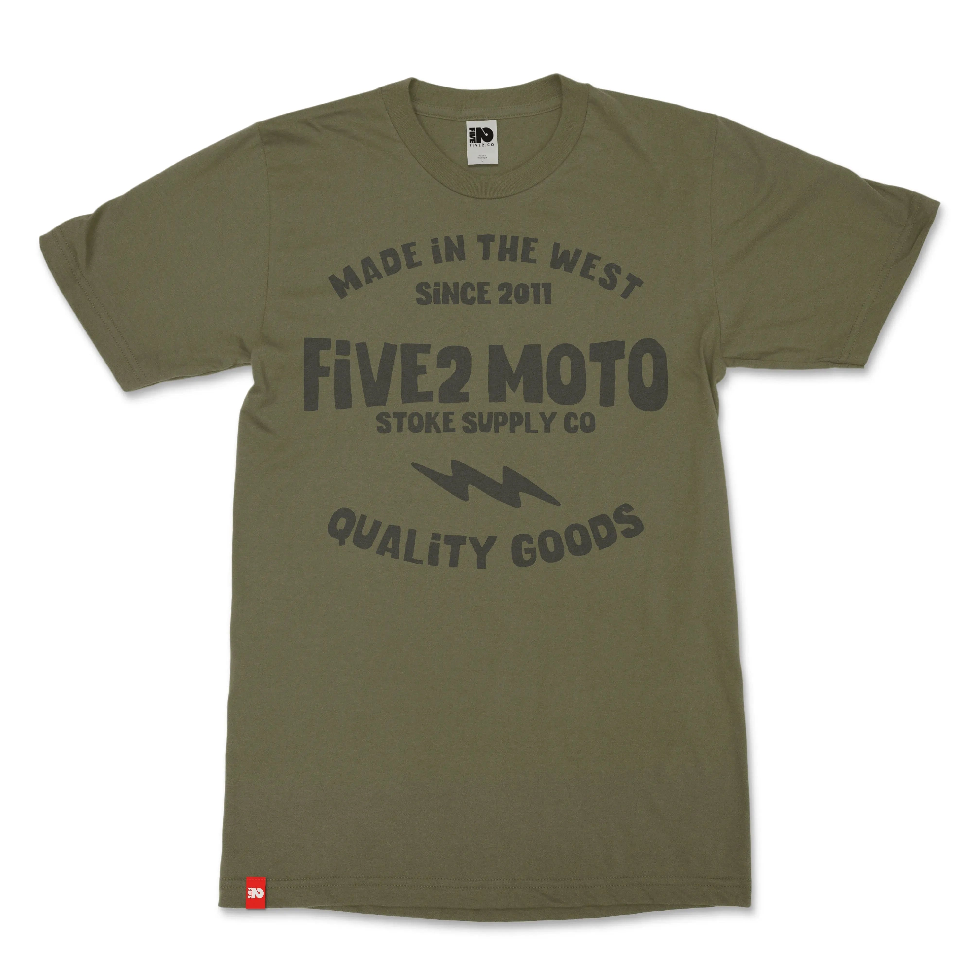 FIVE2 Moto Stoke Christian T-shirt - Christian Apparel by FIVE2
