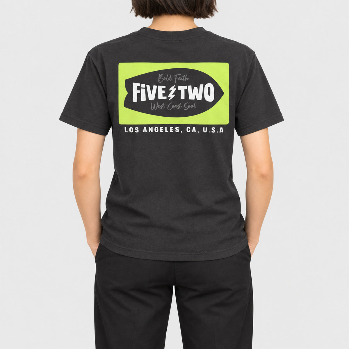 FIVE2 Surfboard Logo Tee - Christian Apparel by FIVE2