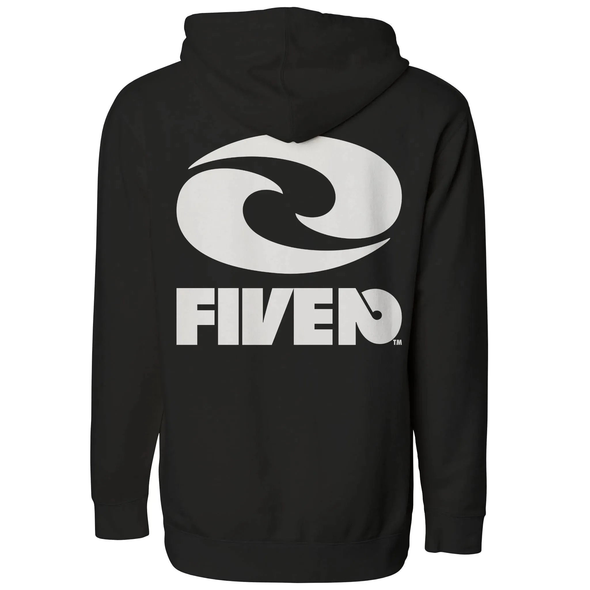 FIVE2 Wave Logo Christian Hoodie - Christian Apparel by FIVE2