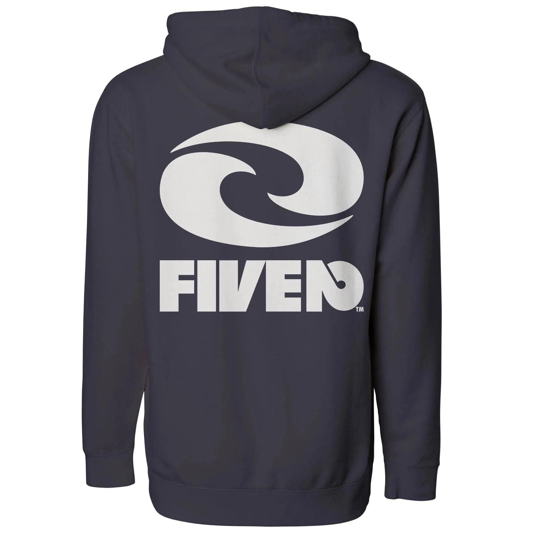 FIVE2 Wave Logo Christian Hoodie - Christian Apparel by FIVE2