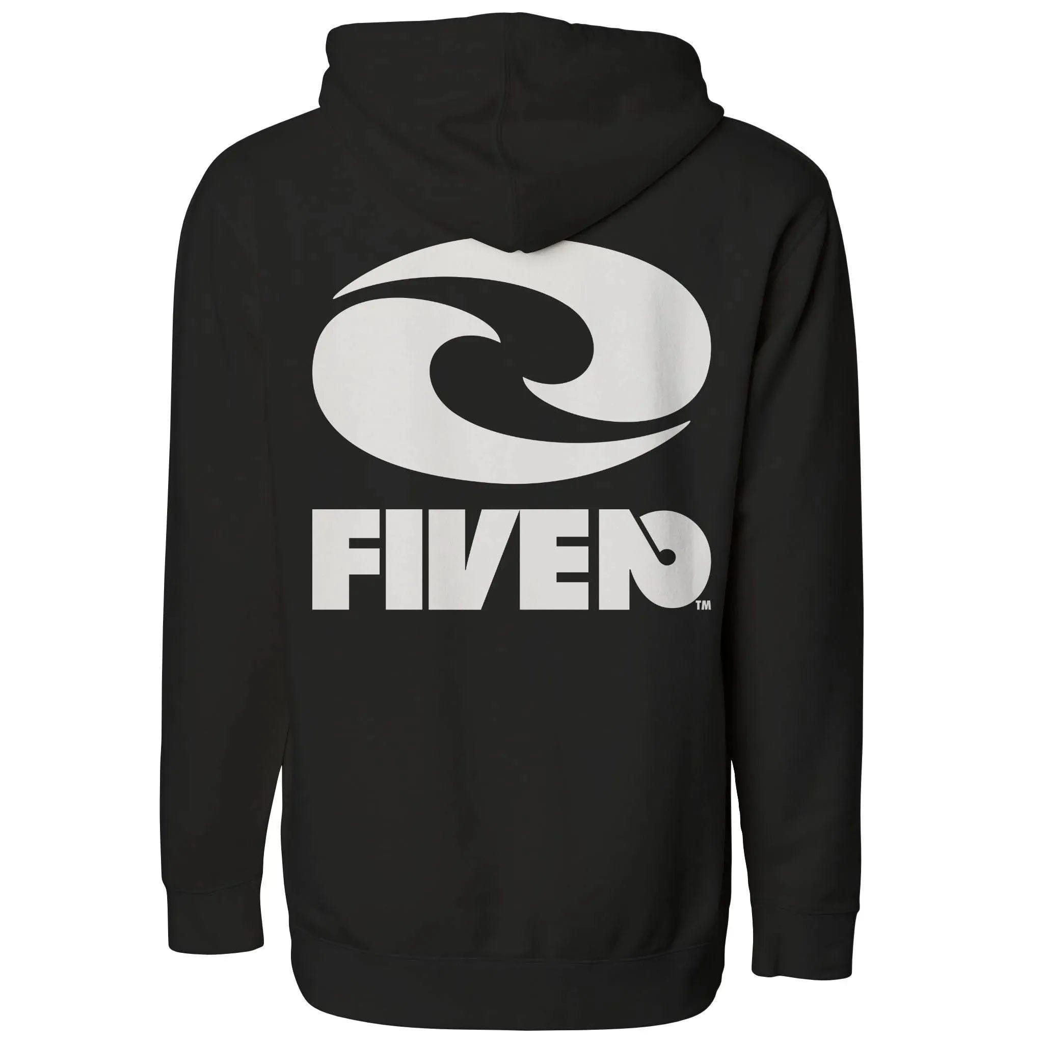 FIVE2 Wave Logo Christian Hoodie - Christian Apparel by FIVE2