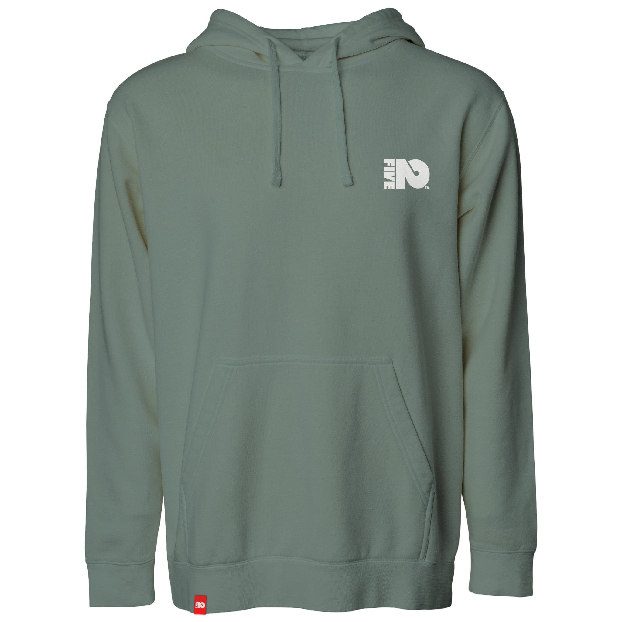 FIVE2 Wave Washed Logo Christian Hoodie - Christian Apparel by FIVE2