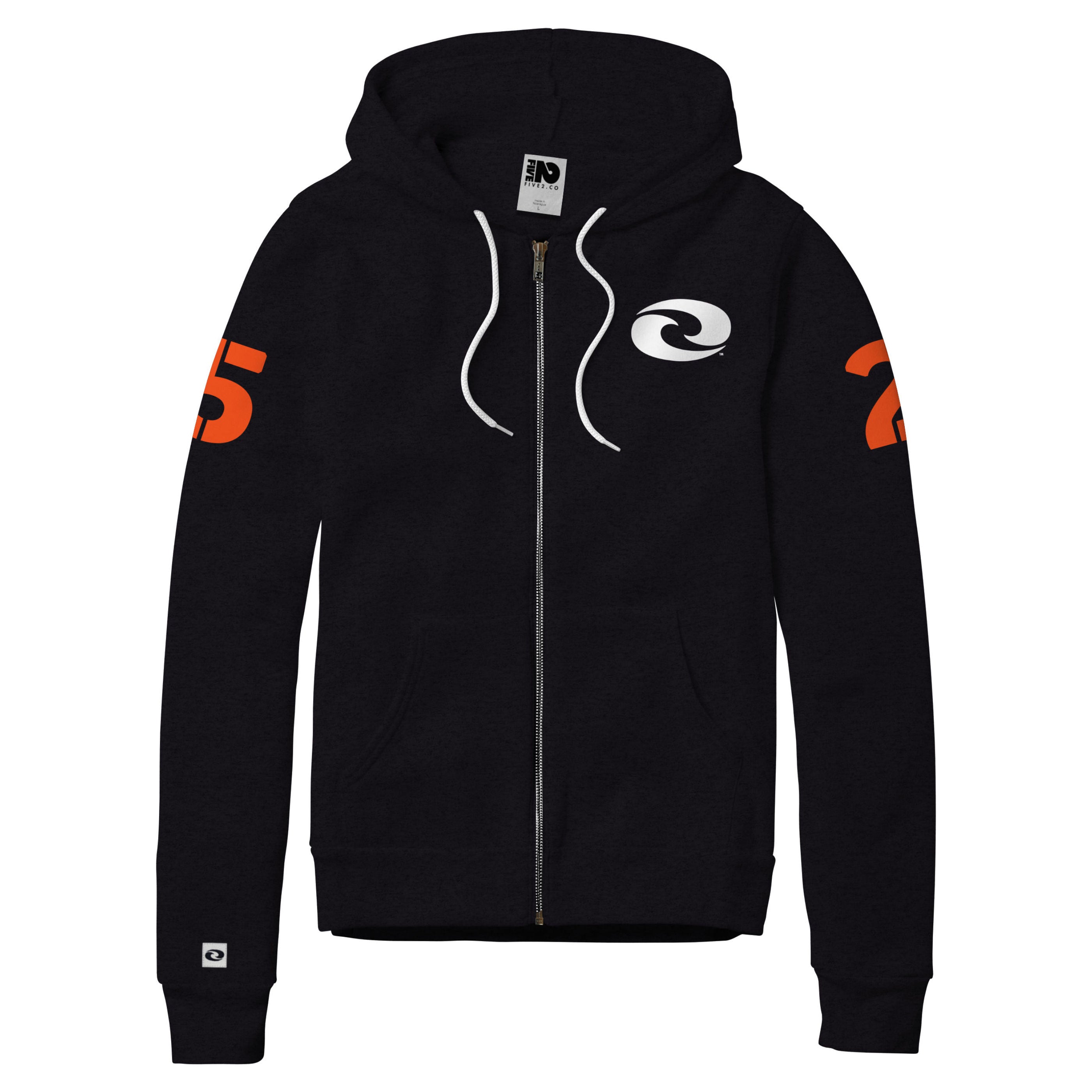 FIVE2 Zip-up Hoodie - Christian Apparel by FIVE2