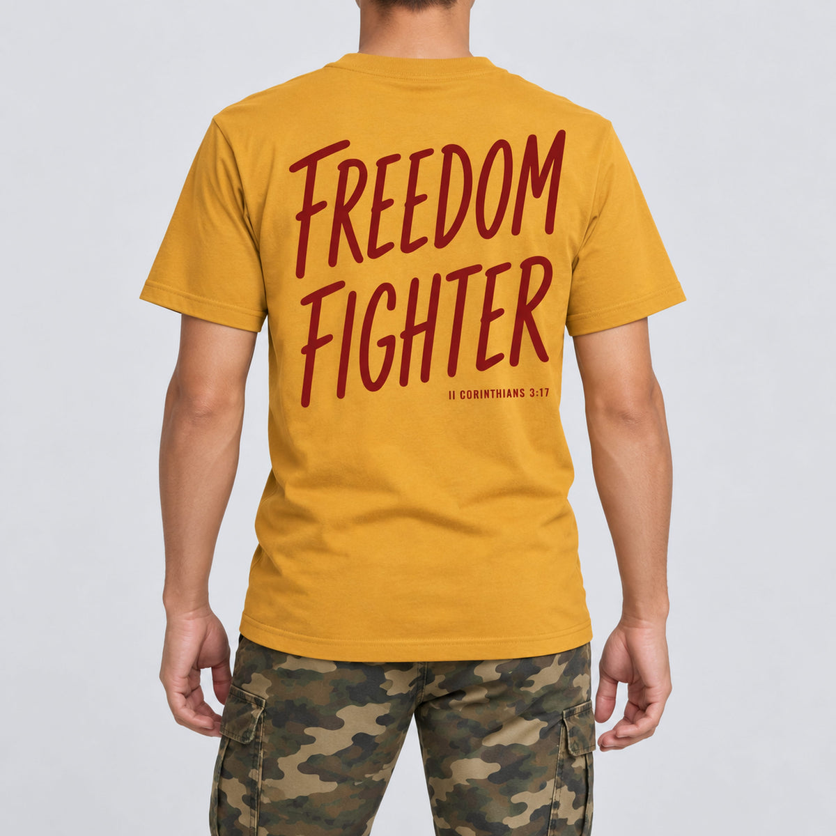 Freedom Fighter Tee - Christian Apparel by FIVE2