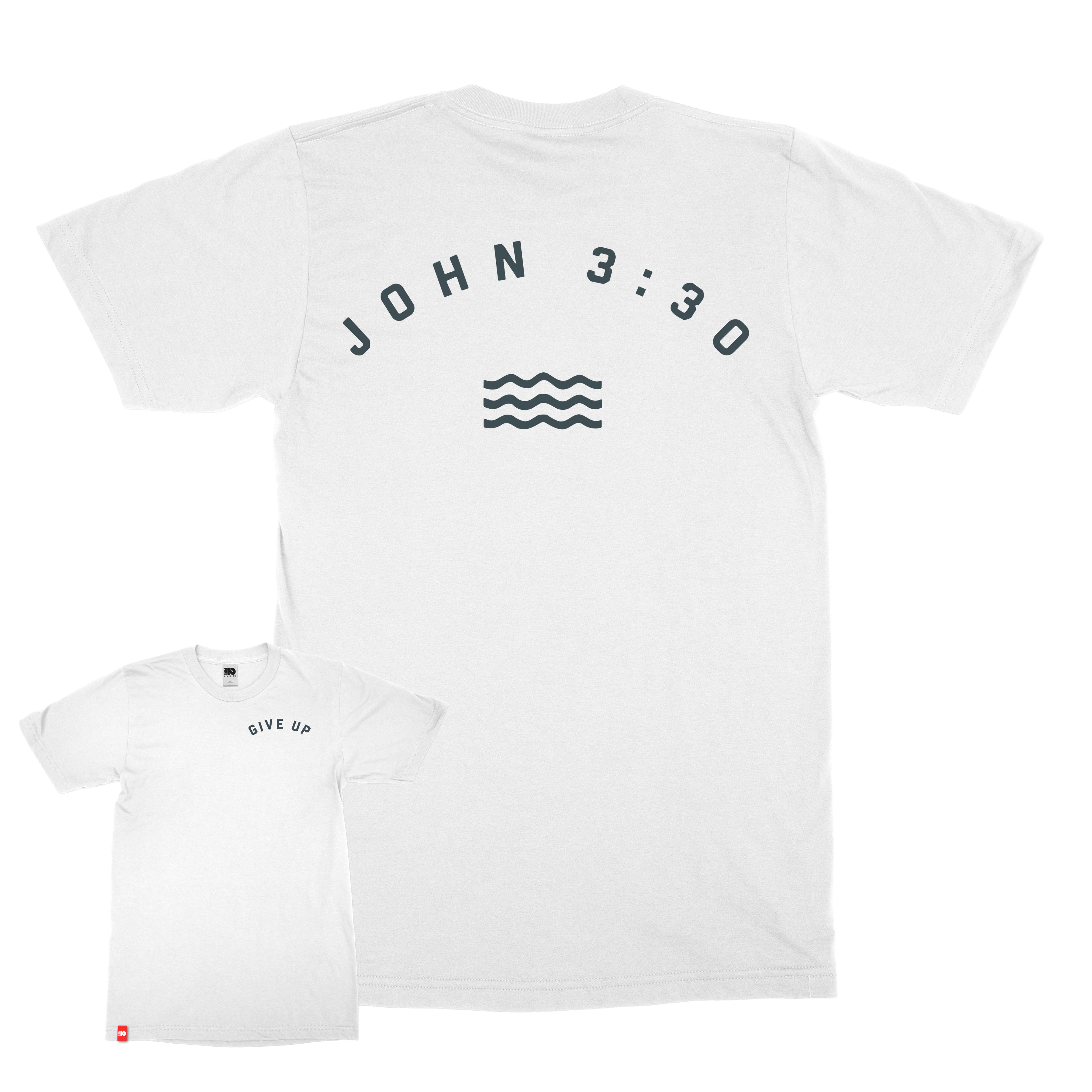 Give Up Tee - Christian Apparel by FIVE2