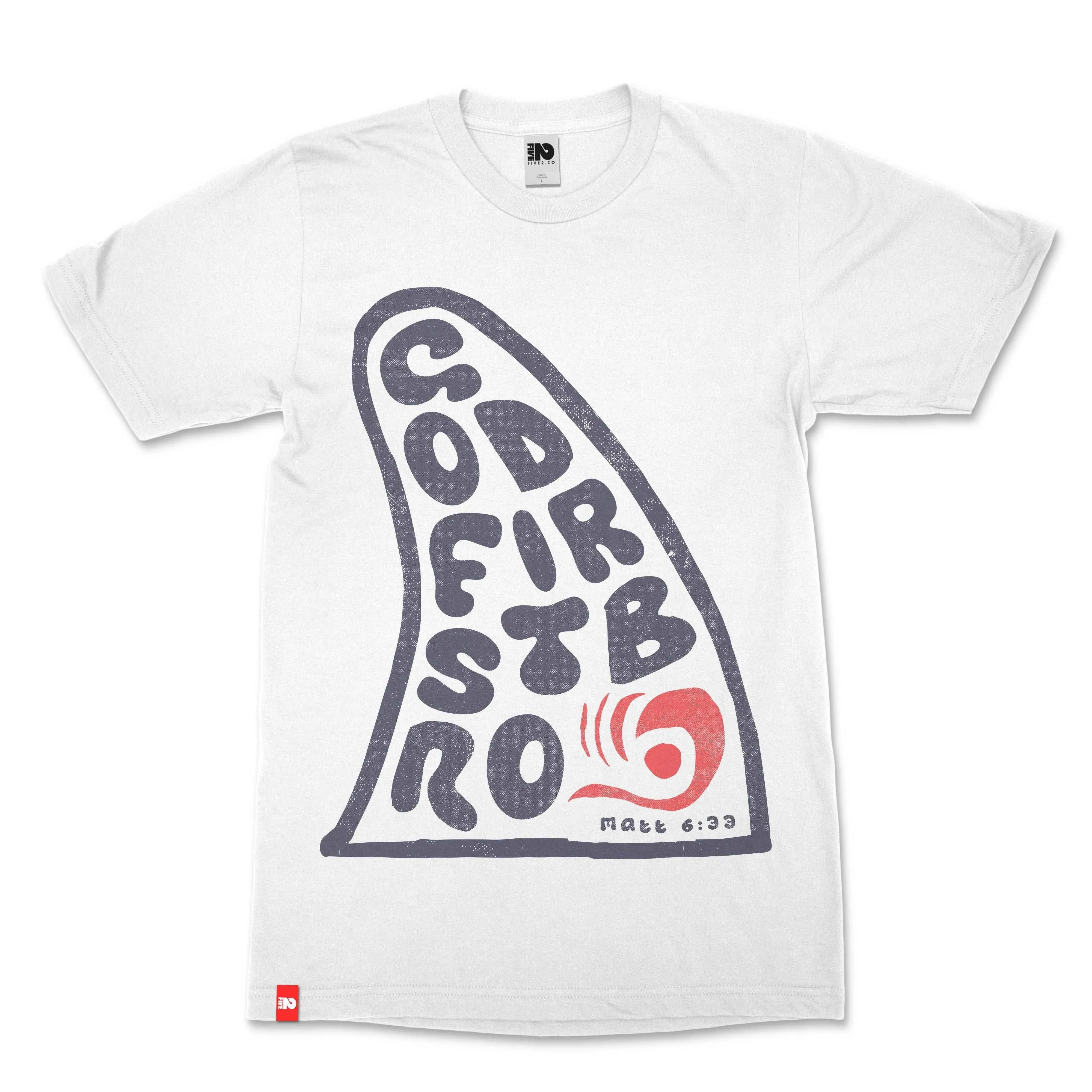 God First Bro Christian T-shirt - Christian Apparel by FIVE2