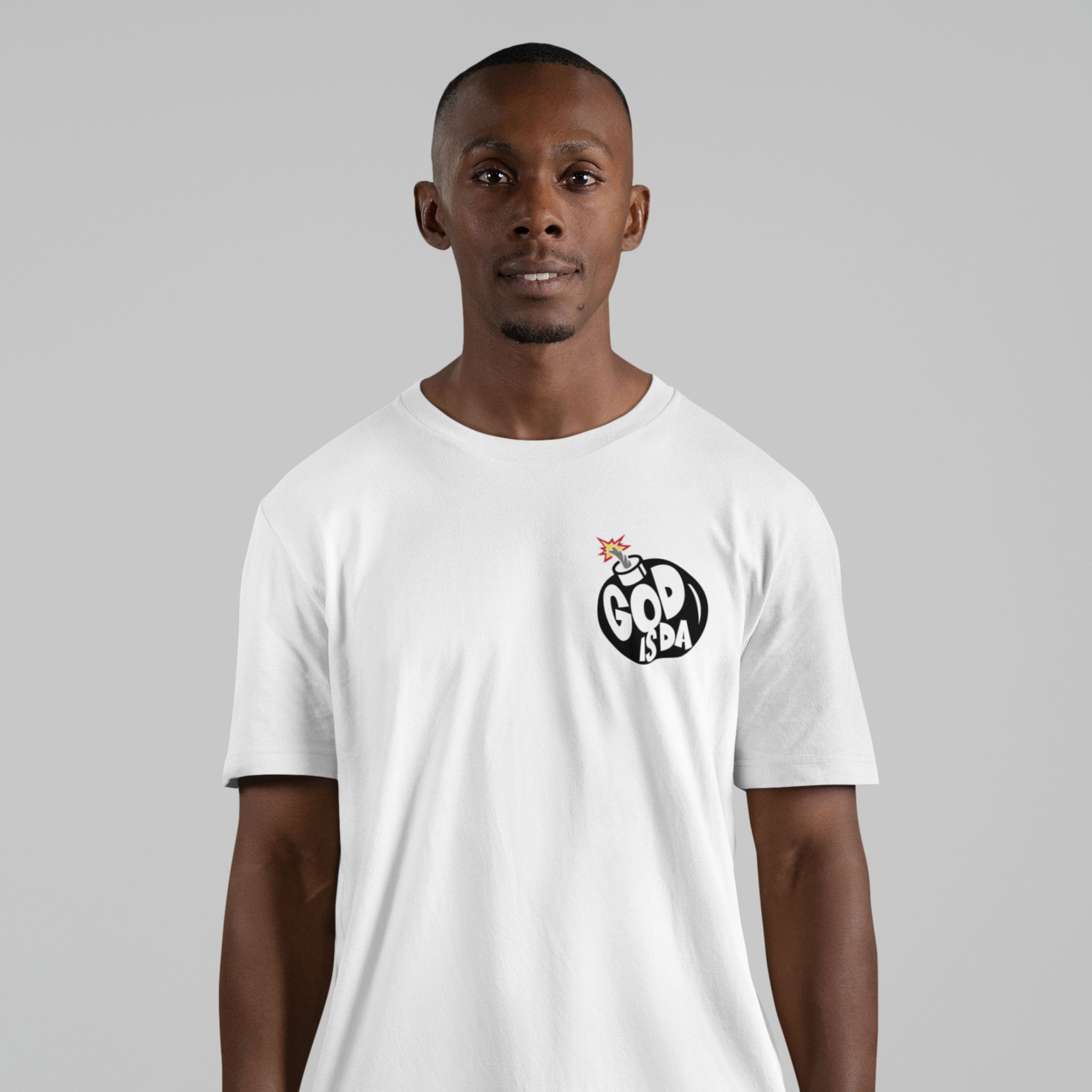God is Da Bomb Christian T-shirt - Christian Apparel by FIVE2