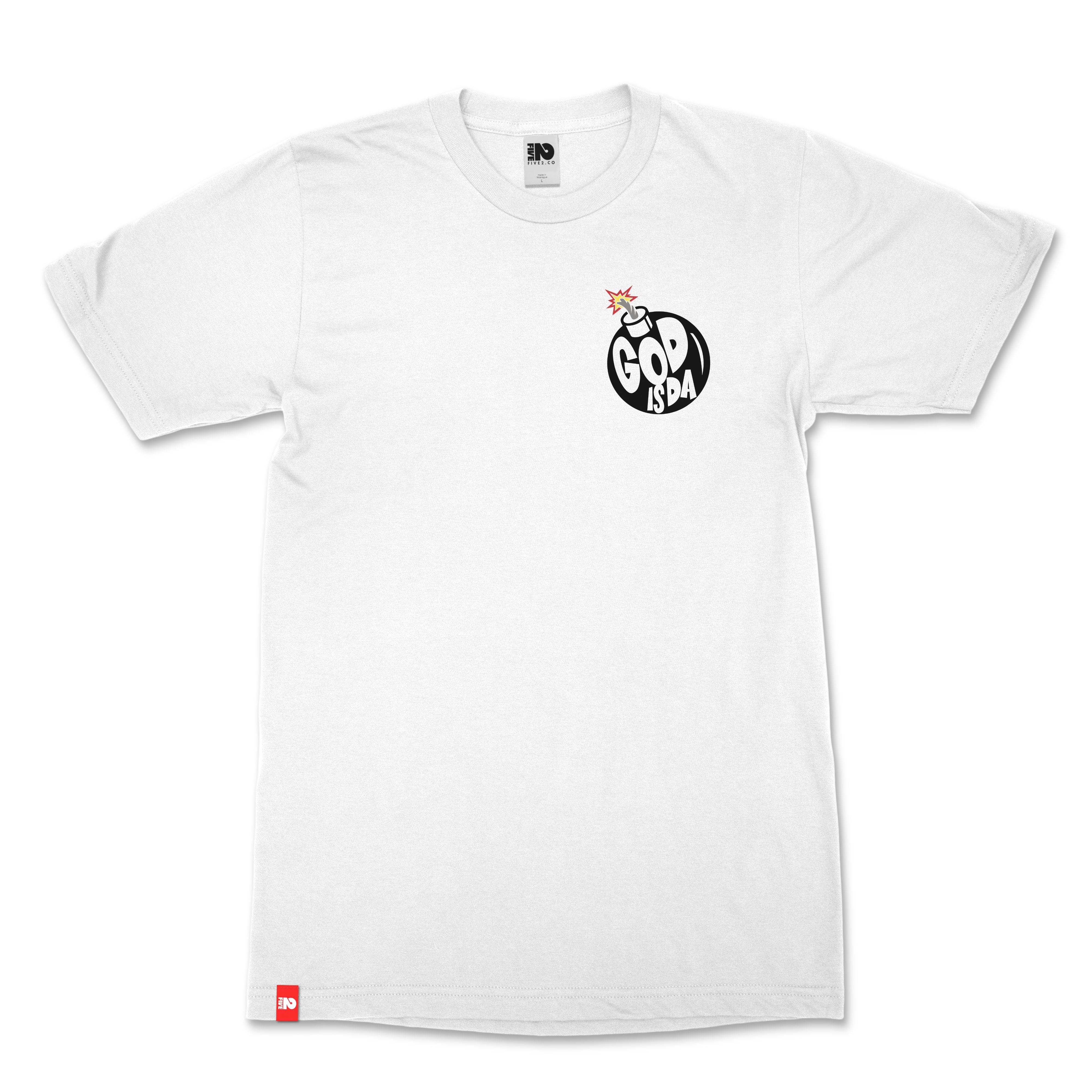 God is Da Bomb Christian T-shirt - Christian Apparel by FIVE2