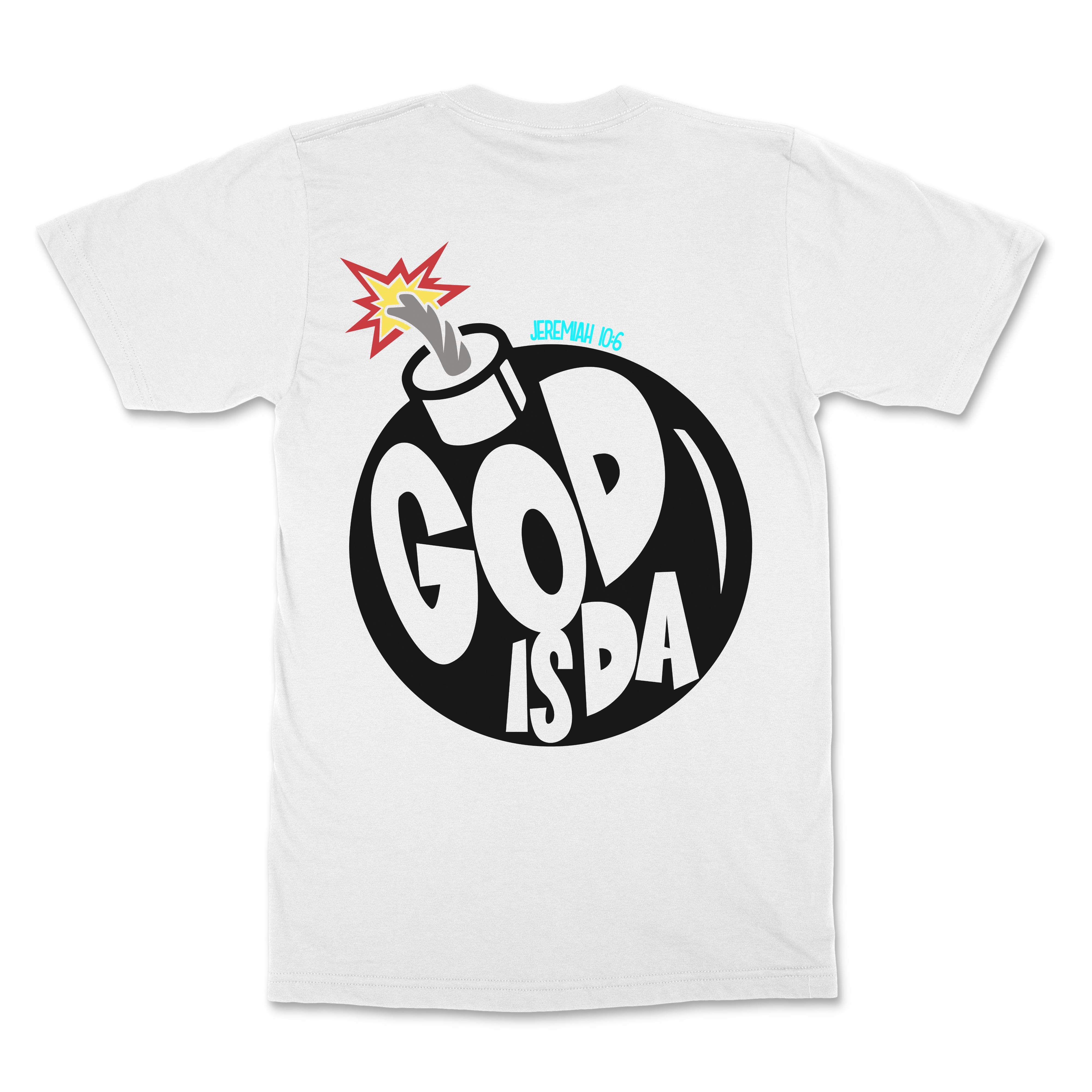 God is Da Bomb Christian T-shirt - Christian Apparel by FIVE2