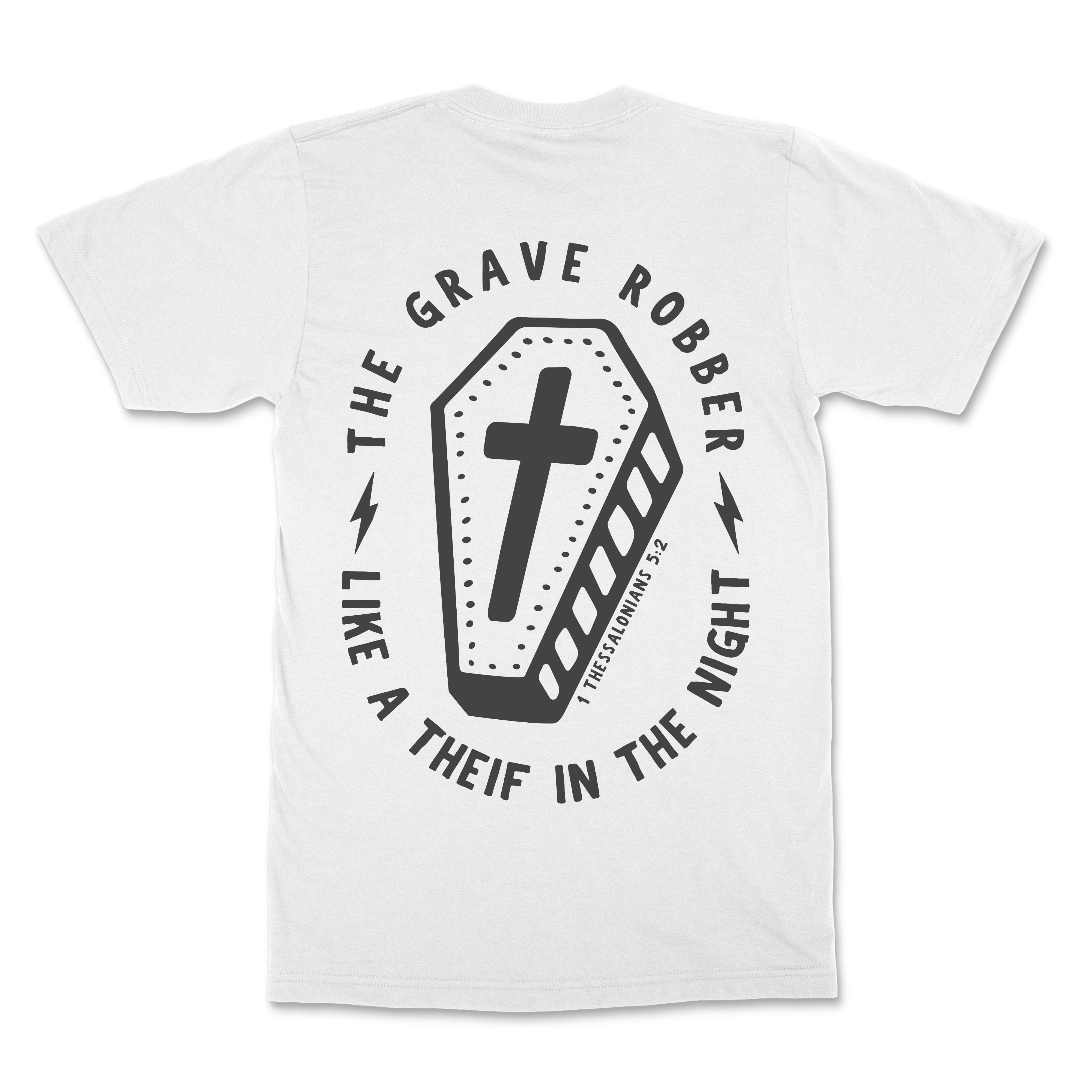 Grave Robber Christian T-Shirt - Christian Apparel by FIVE2