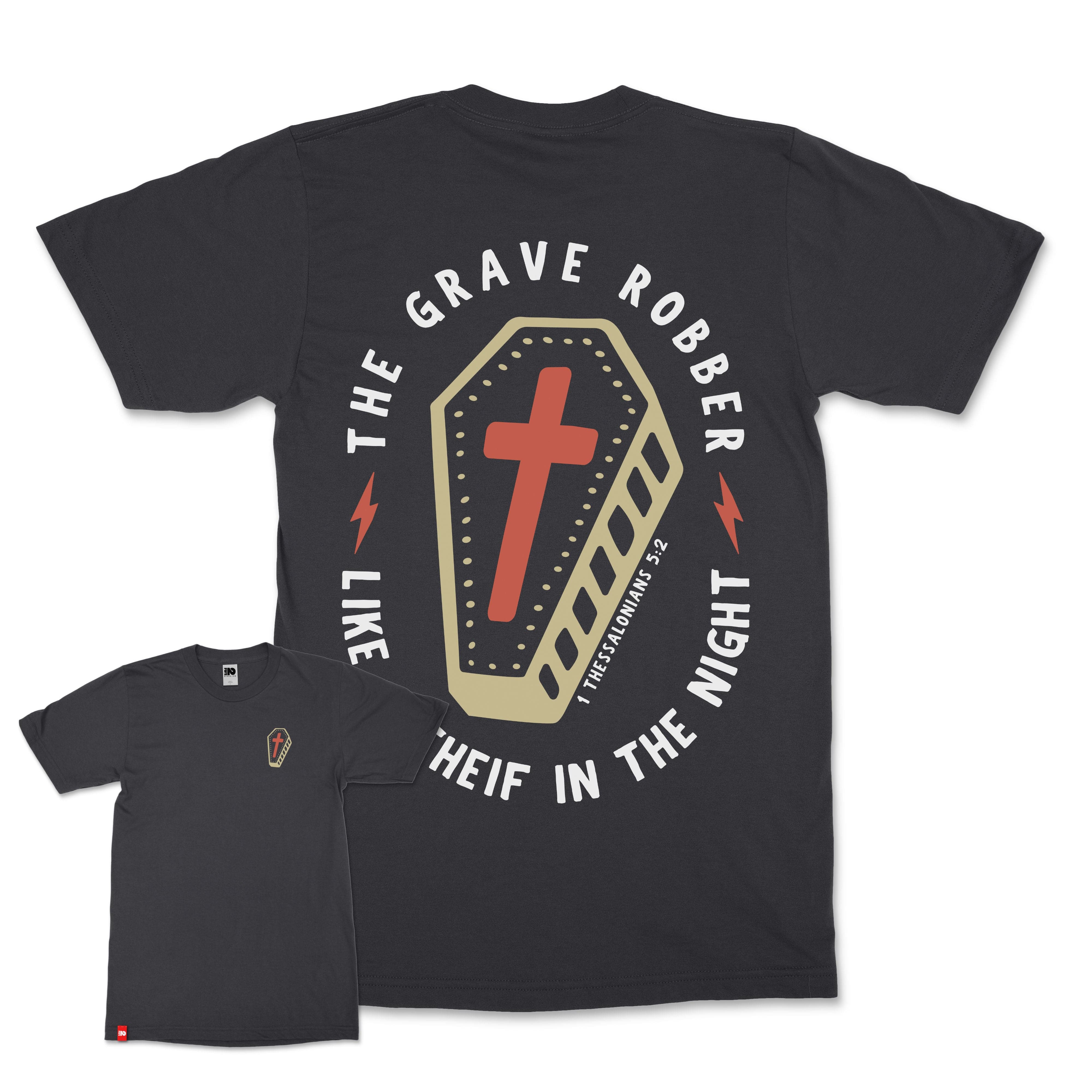 Grave Robber Christian T-Shirt - Christian Apparel by FIVE2