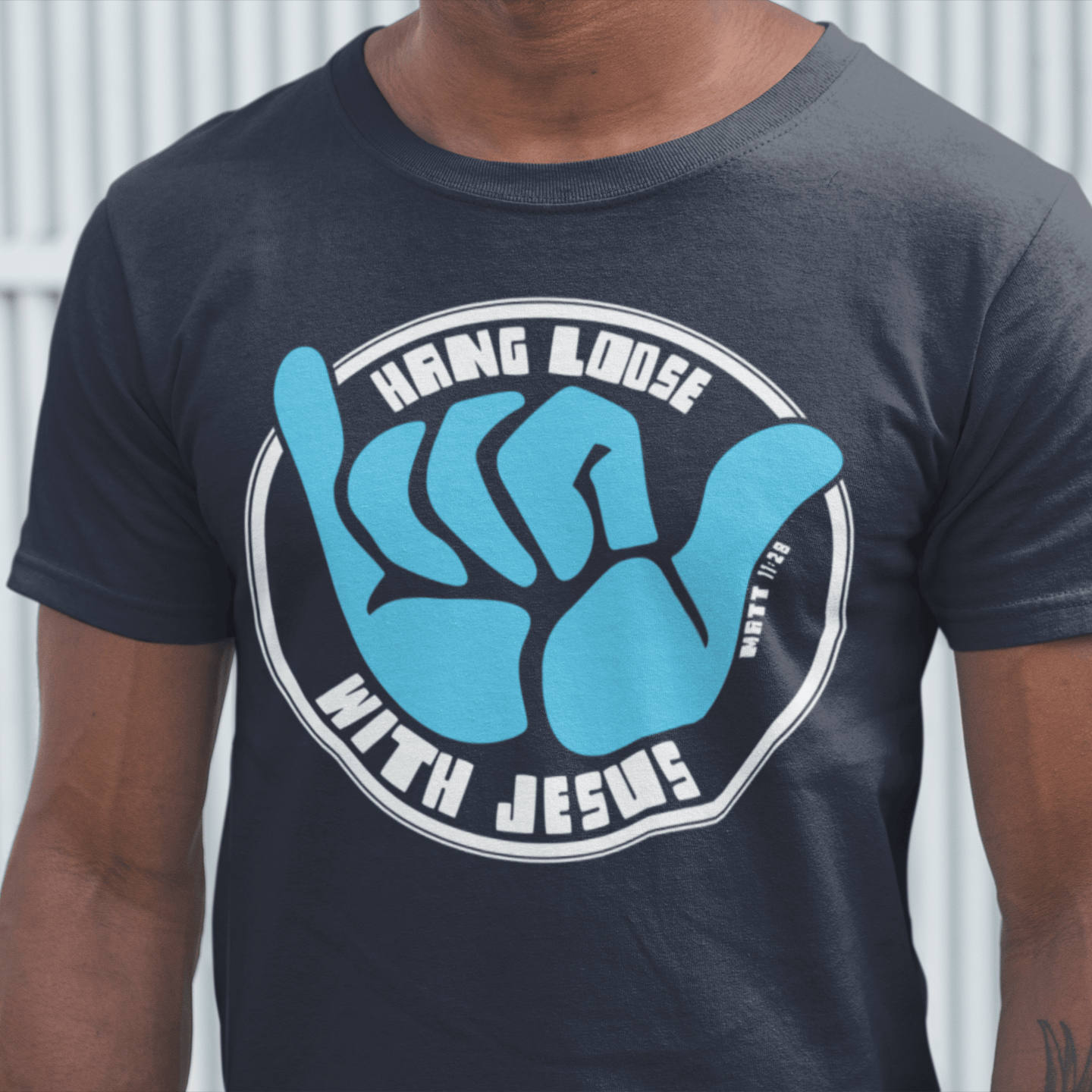 Hang Loose Christian T-shirt - Christian Apparel by FIVE2