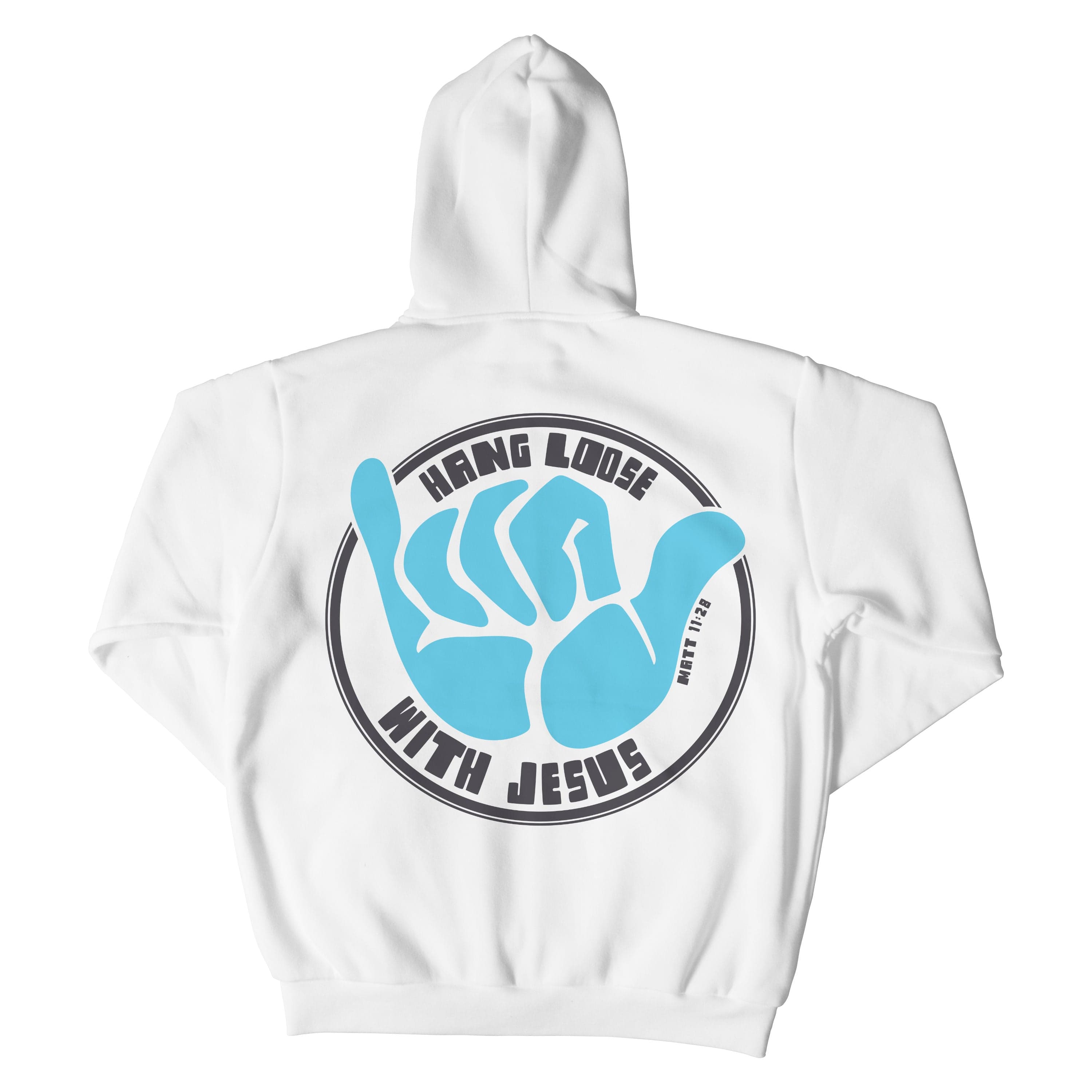 Hang Loose With Jesus Christian Hoodie - Christian Apparel by FIVE2