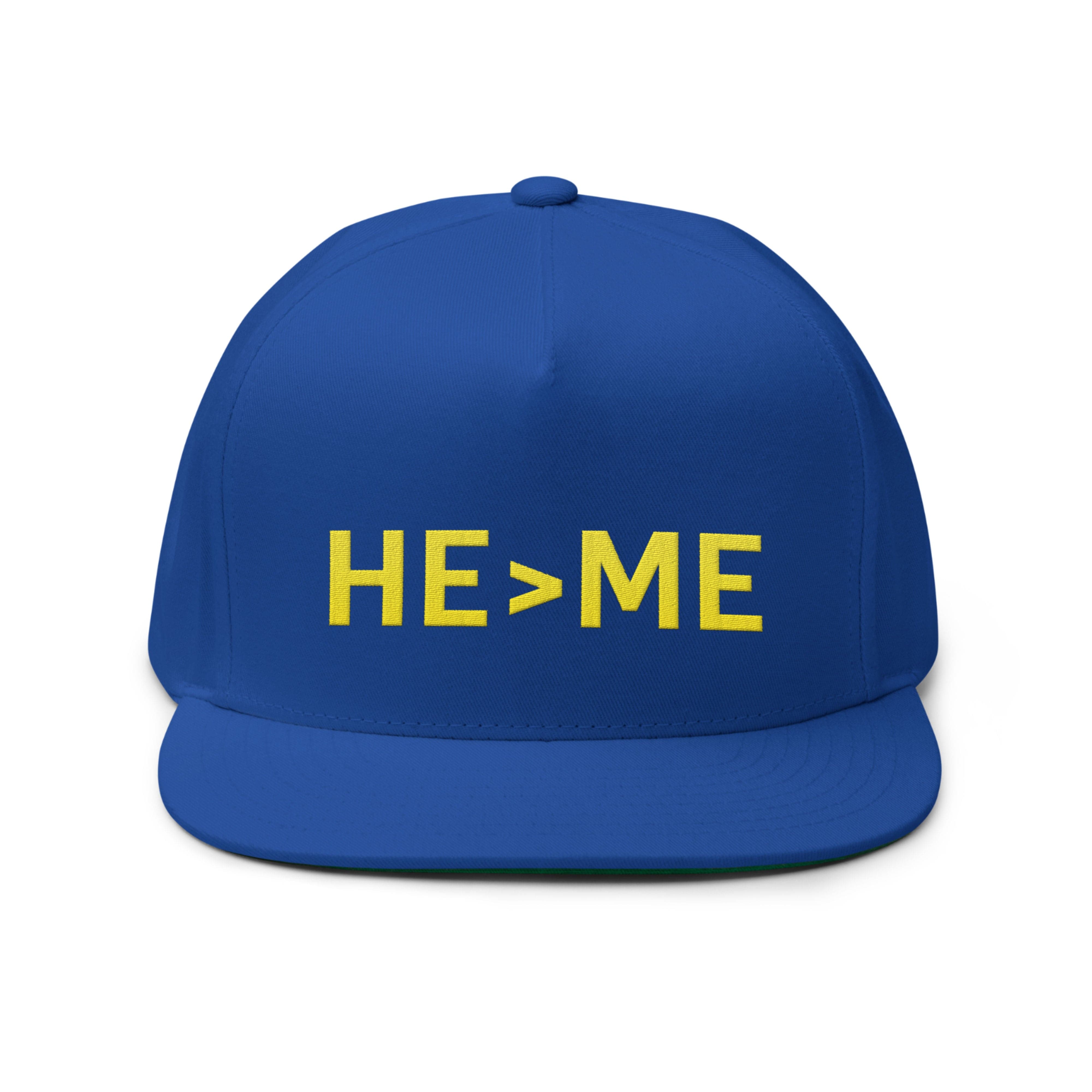 HE>ME Christian Snapback Hat - Christian Apparel by FIVE2