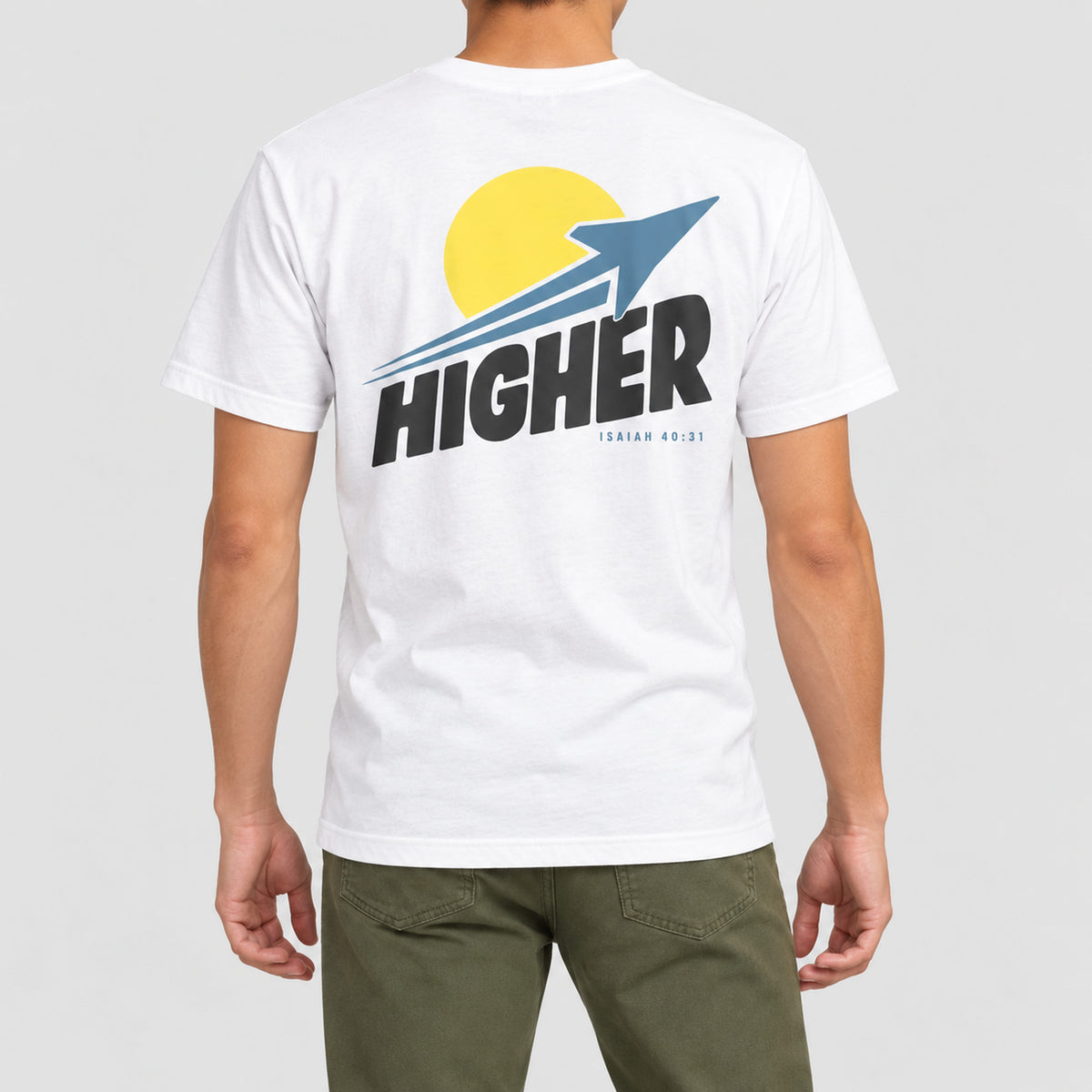 Higher Tee - Christian Apparel by FIVE2