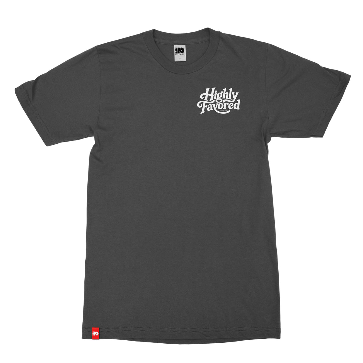 Highly Favored Tee - Christian Apparel by FIVE2