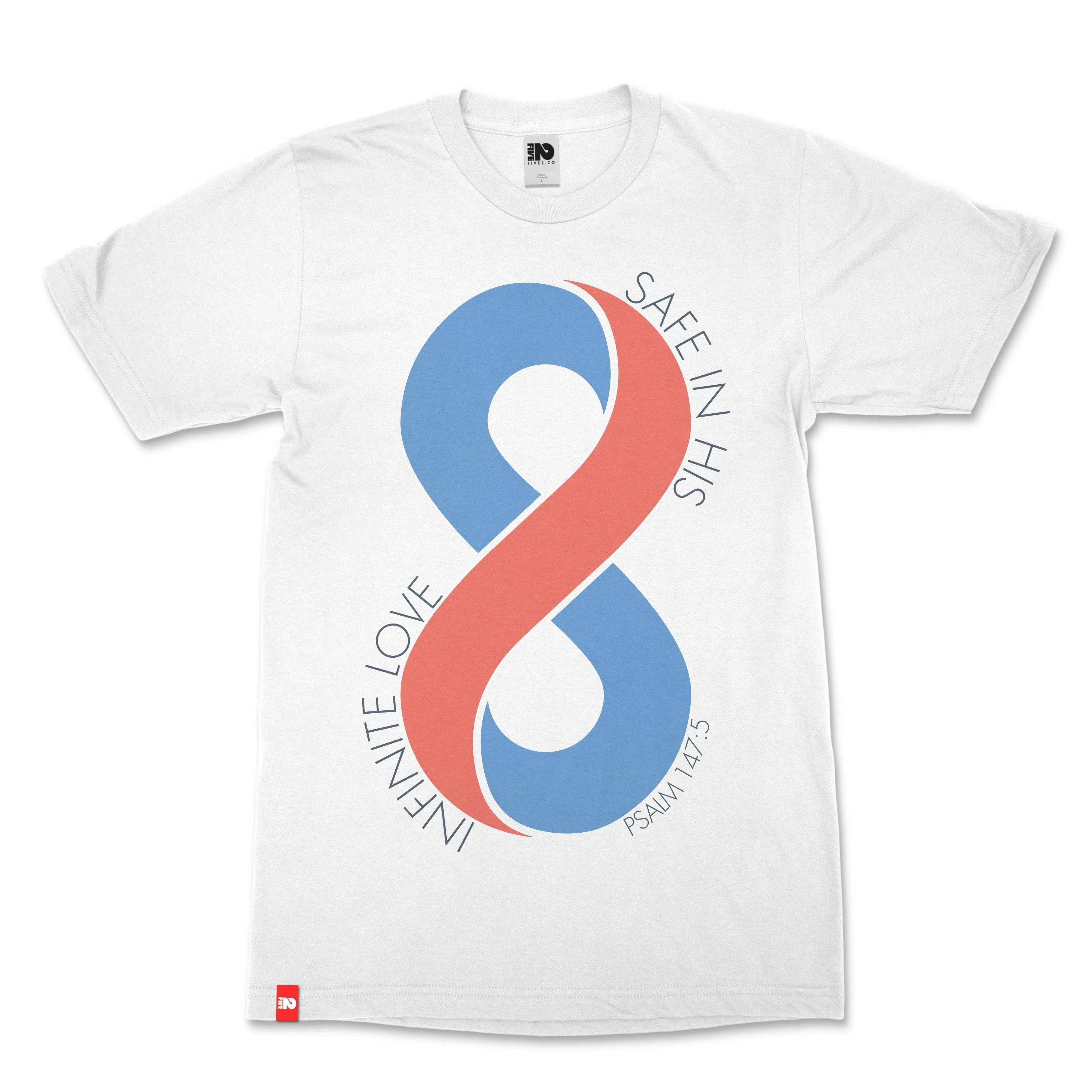 Infinite Love Christian T-shirt - Christian Apparel by FIVE2