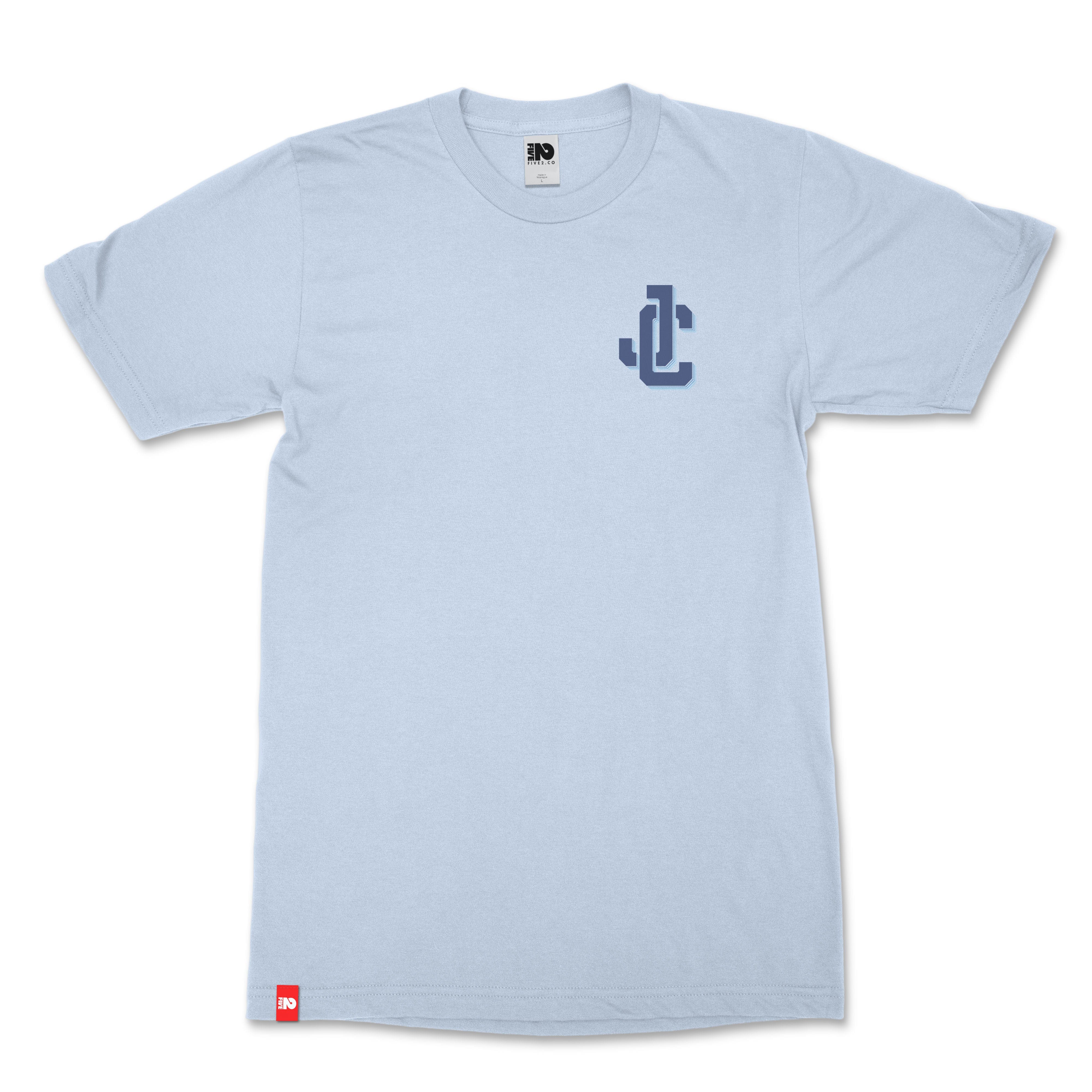 JC Monogram Christian T-Shirt - Christian Apparel by FIVE2
