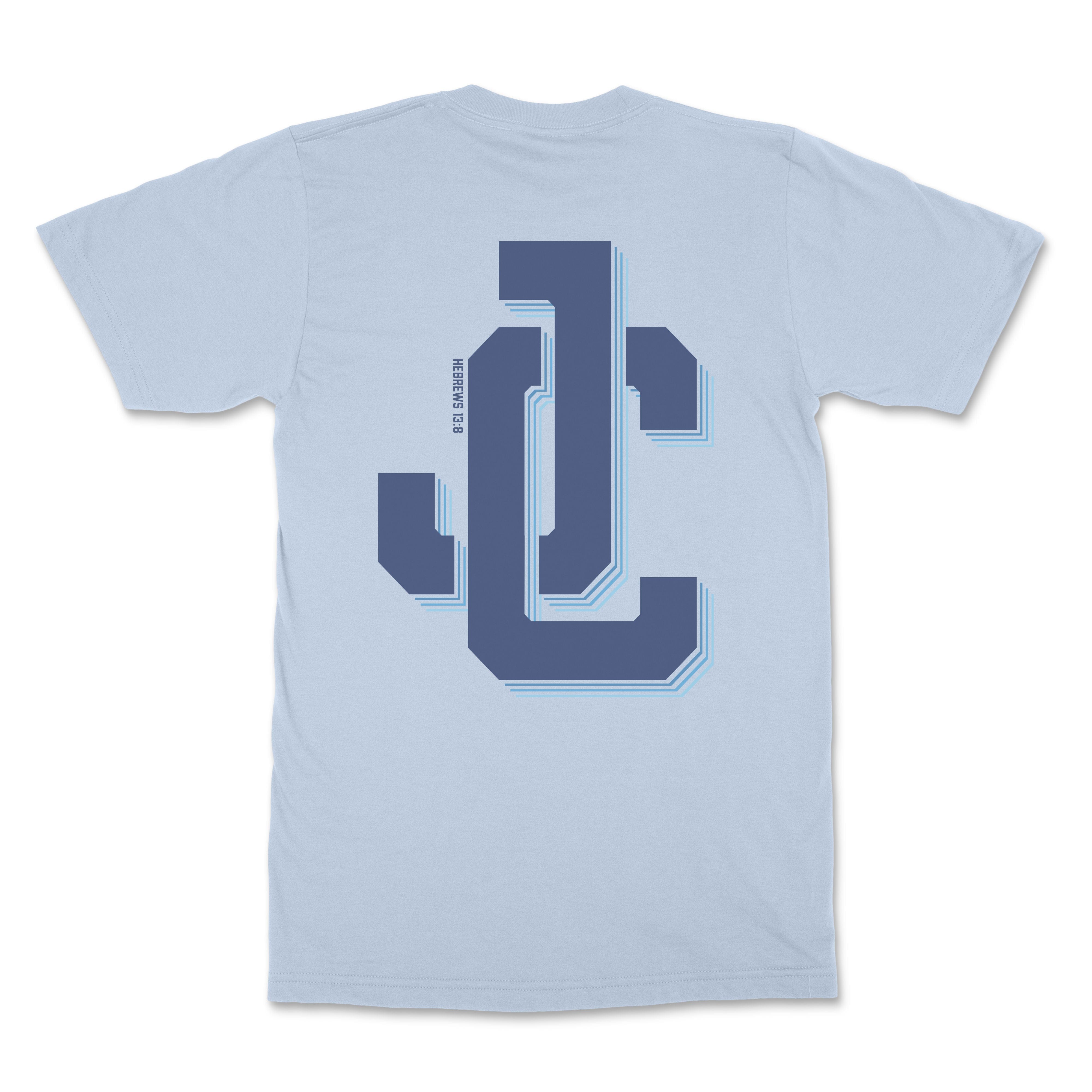 JC Monogram Christian T-Shirt - Christian Apparel by FIVE2