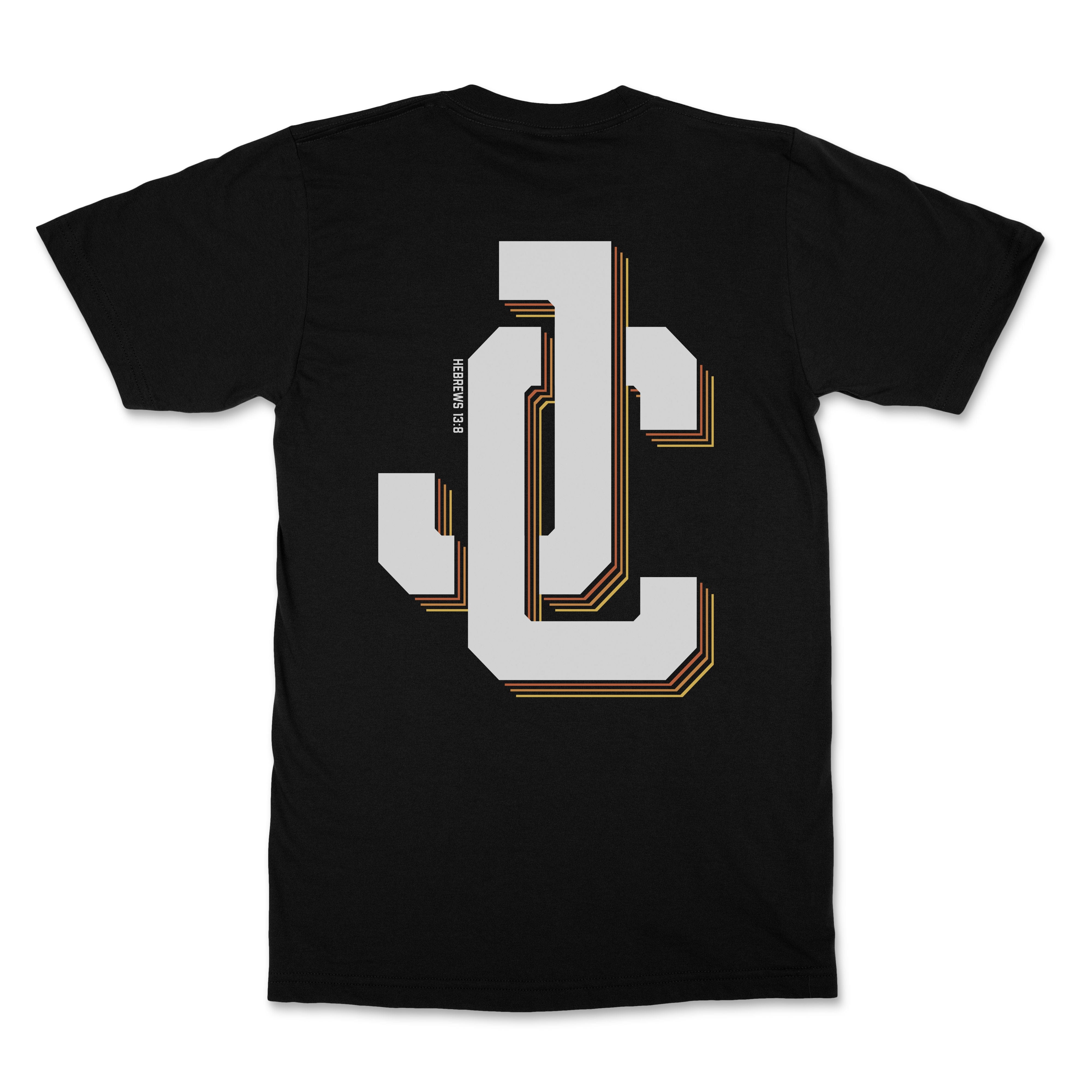 JC Monogram Christian T-Shirt - Christian Apparel by FIVE2