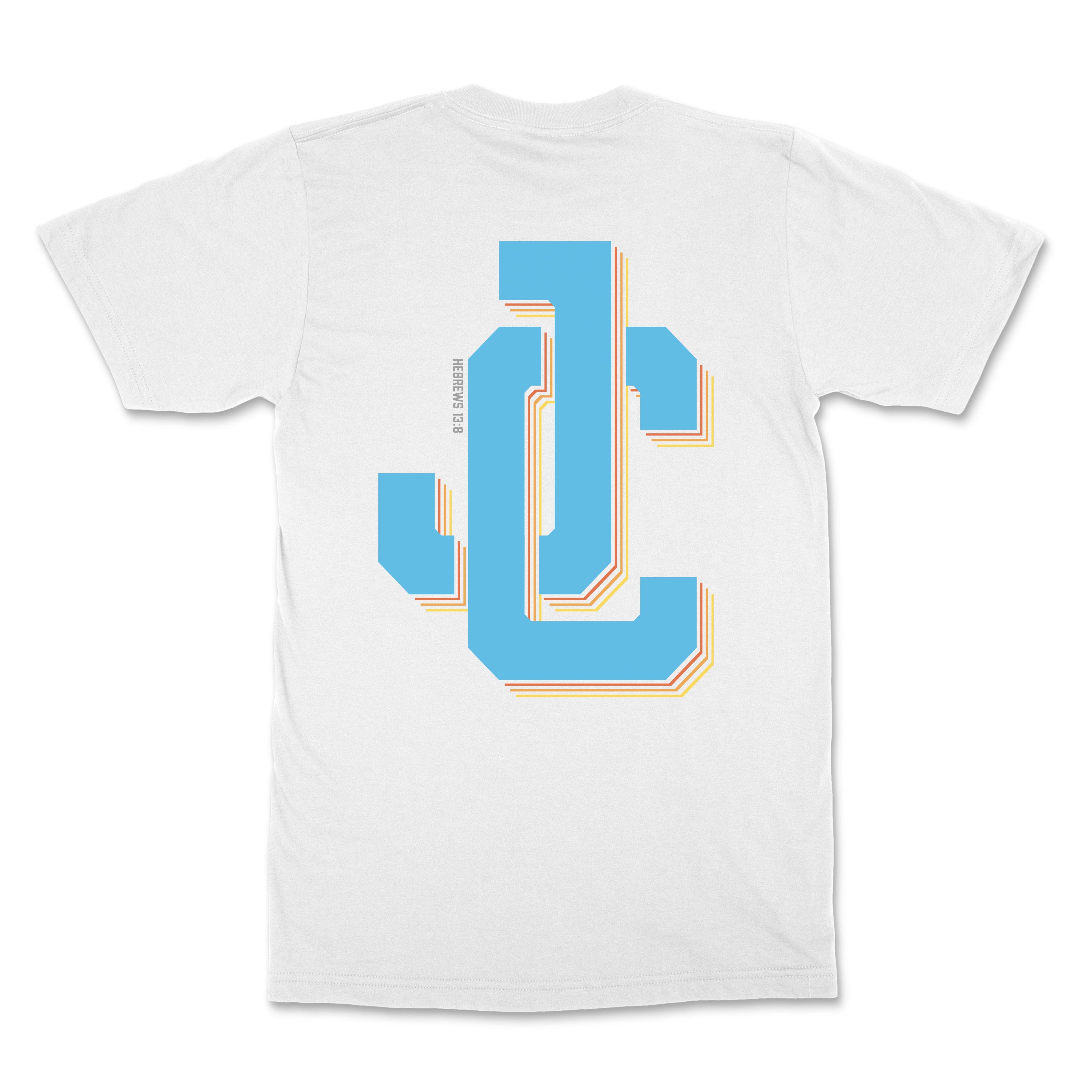 JC Monogram Christian T-Shirt - Christian Apparel by FIVE2