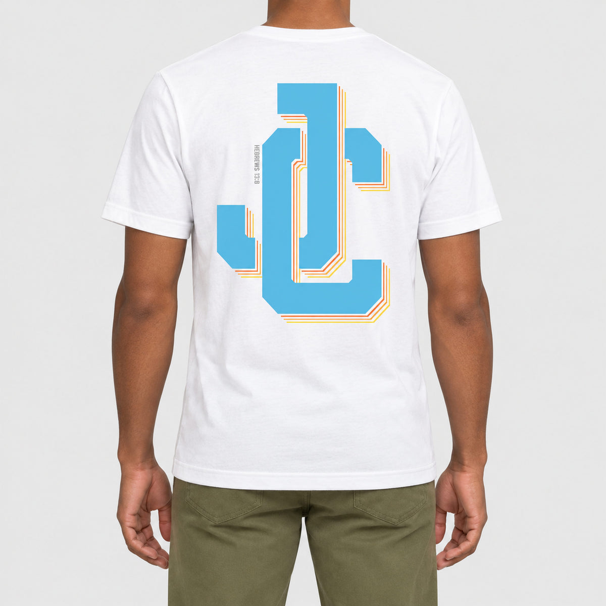 JC Monogram Tee - Christian Apparel by FIVE2
