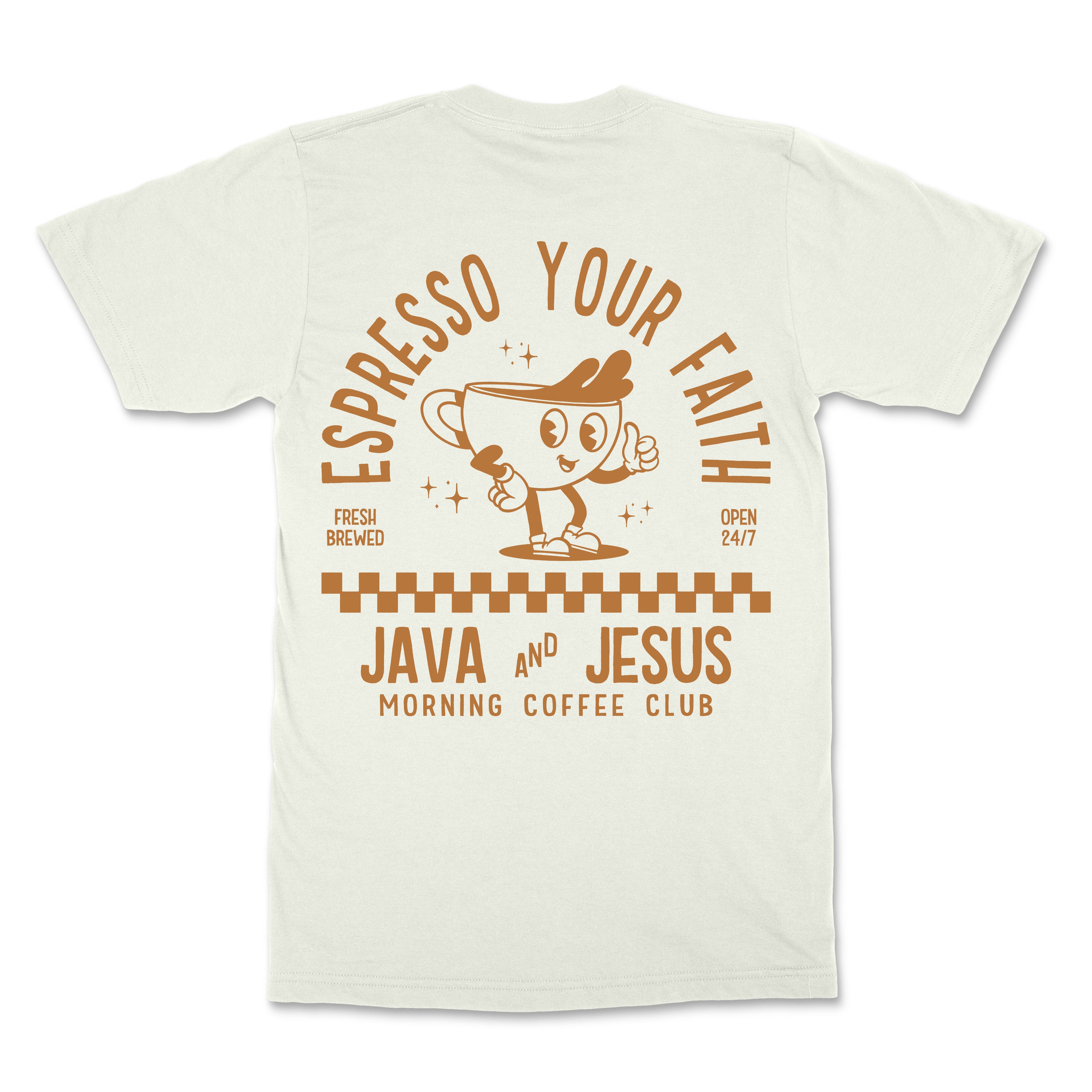 Java and Jesus Christian T-Shirt