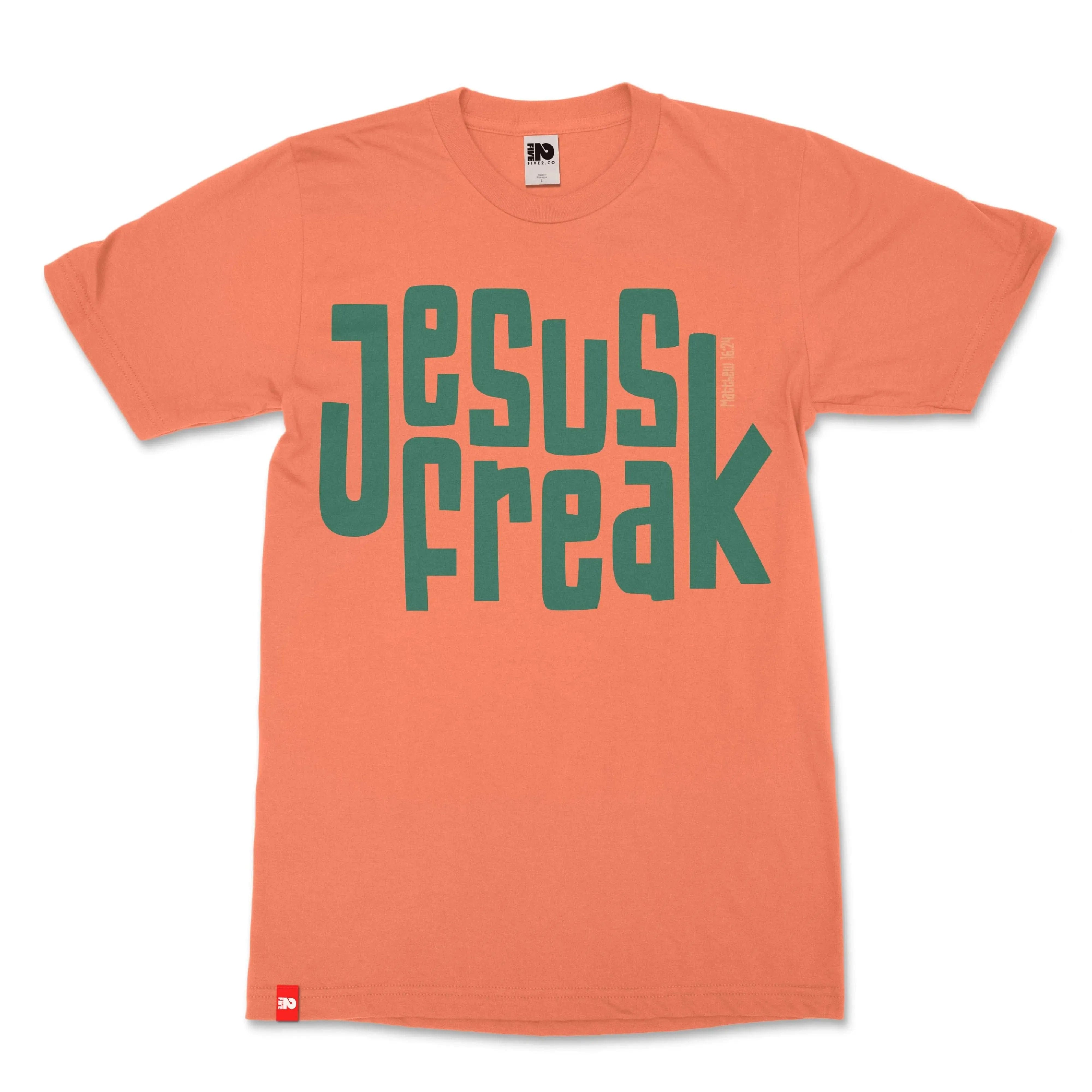 Jesus Freak Christian T-shirt - Christian Apparel by FIVE2