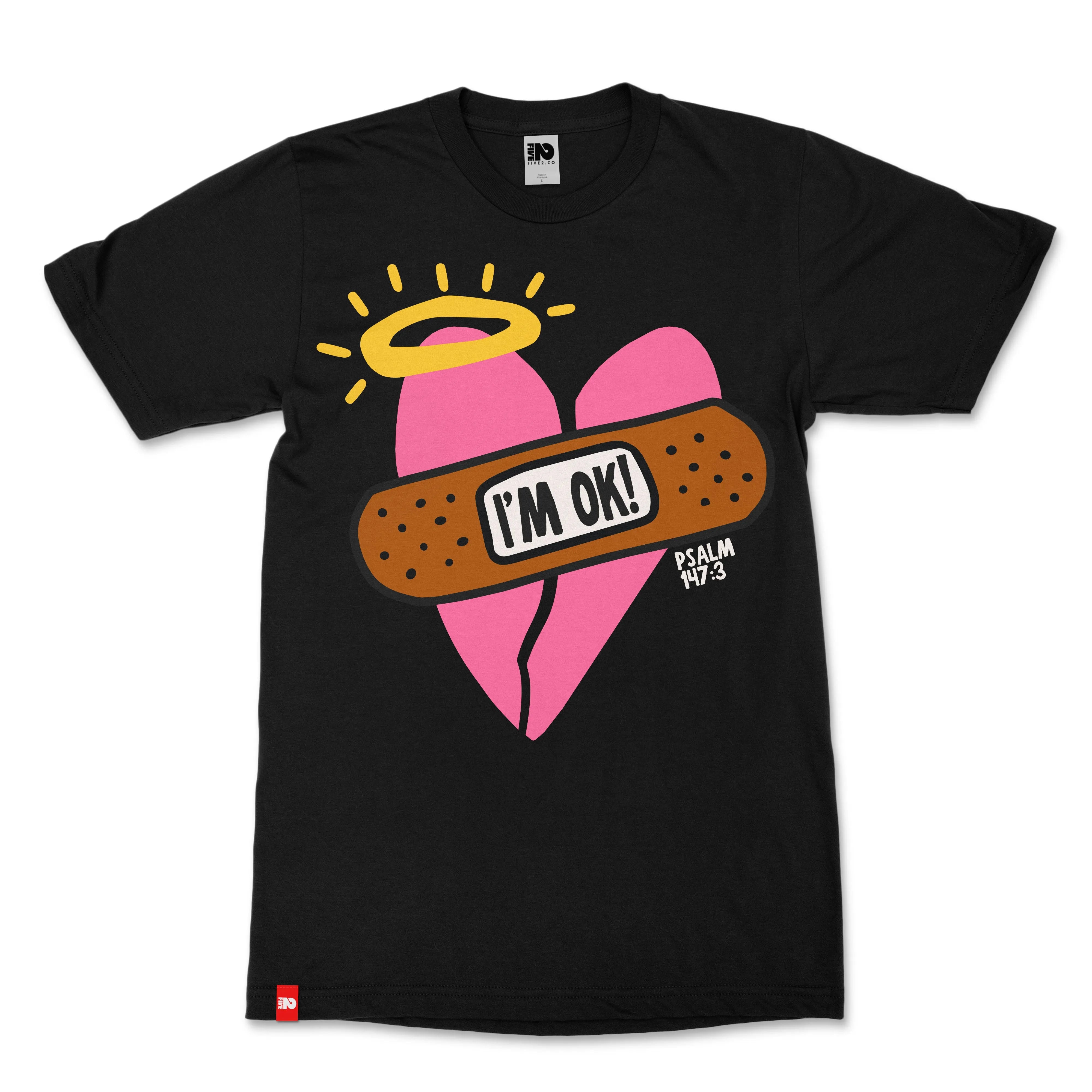 Jesus Heals Christian T-shirt - Christian Apparel by FIVE2