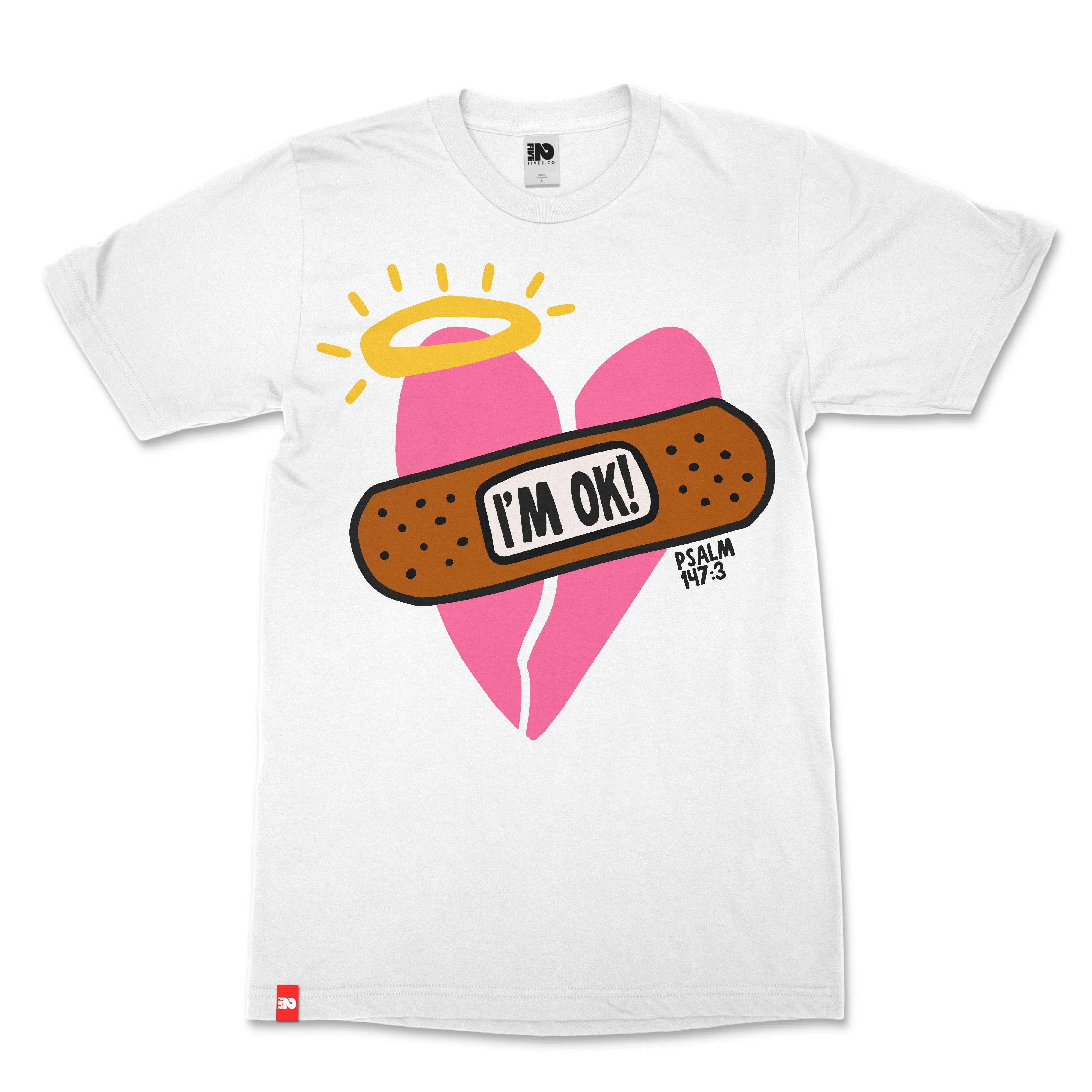 Jesus Heals Christian T-shirt - Christian Apparel by FIVE2