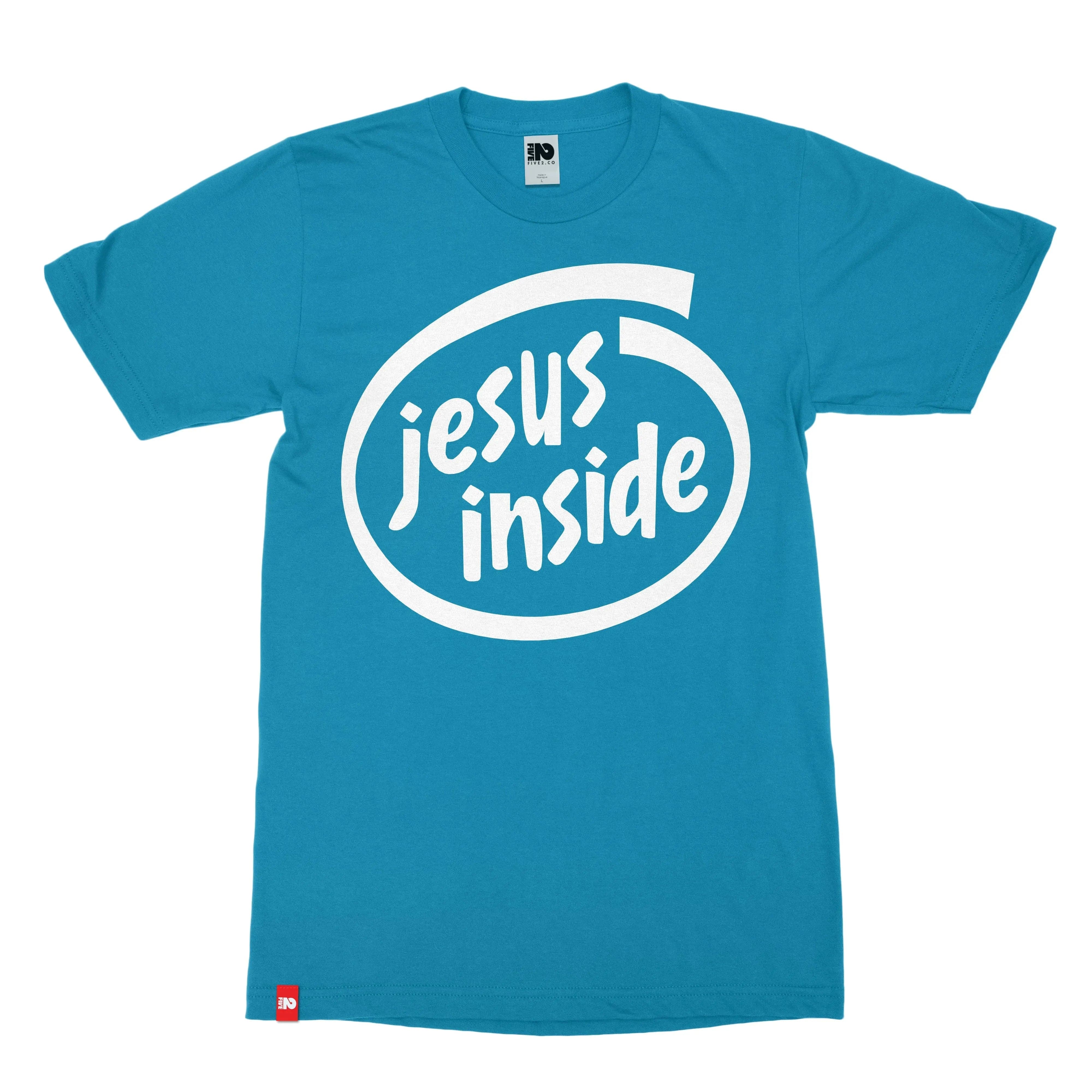 Jesus Inside Christian T-shirt - Christian Apparel by FIVE2