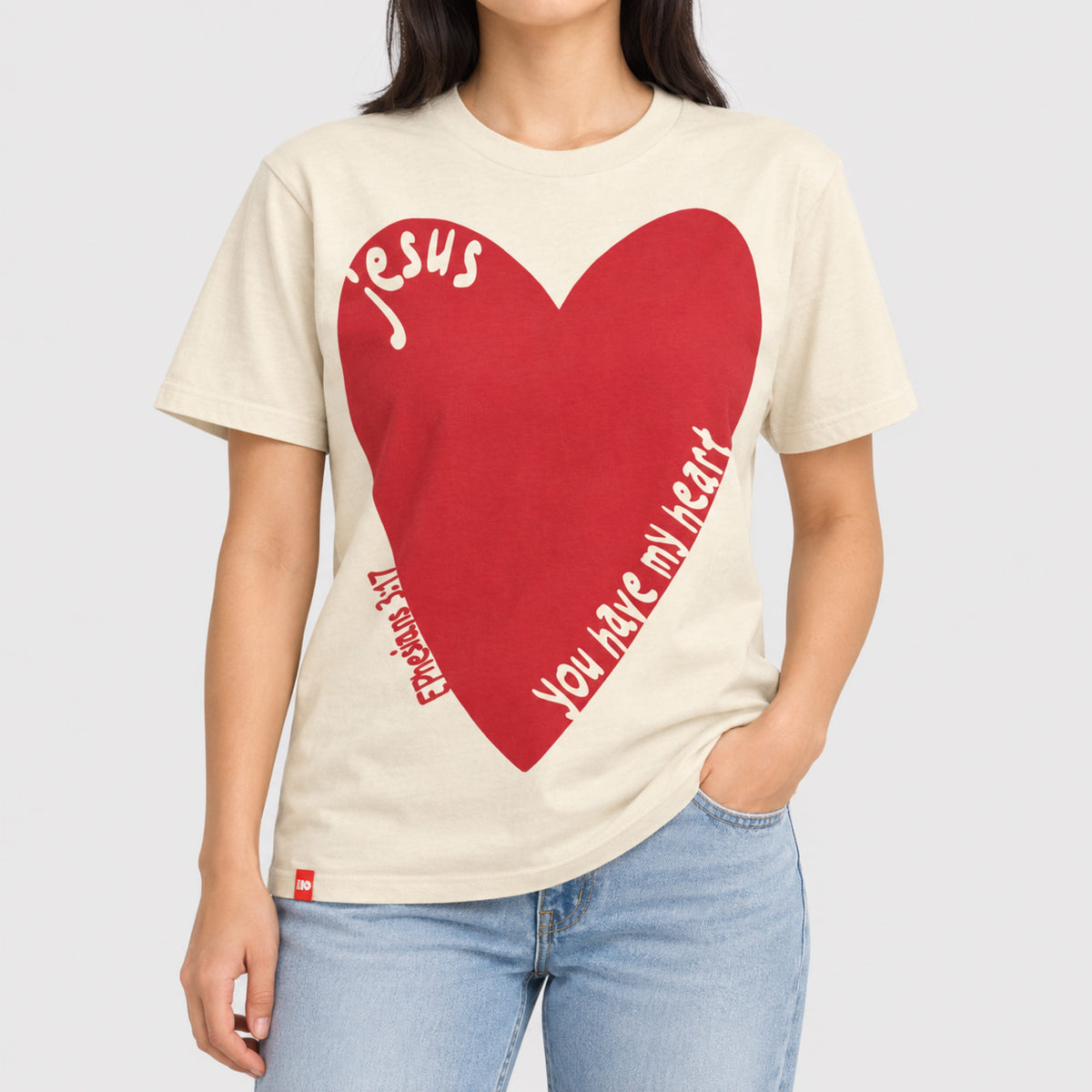 Jesus You Have My Heart Tee - Christian Apparel by FIVE2